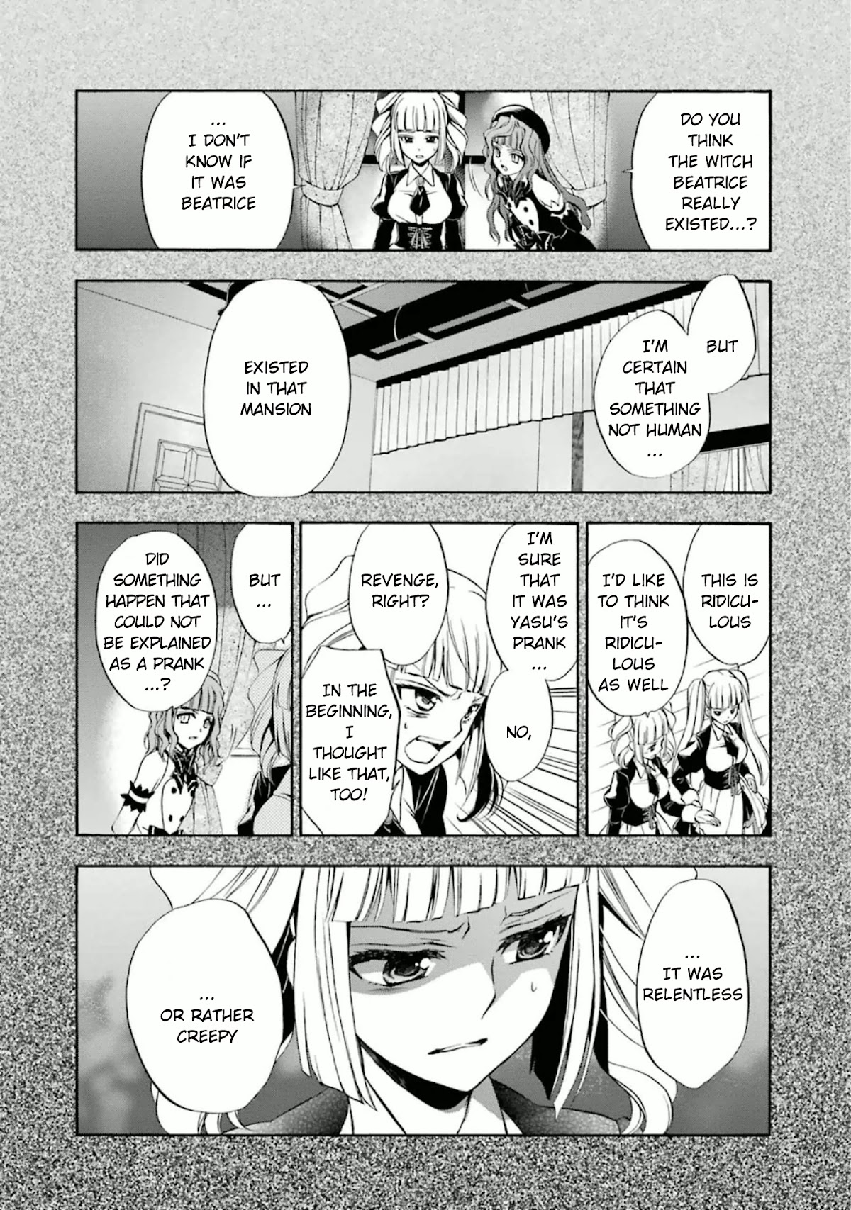 Umineko no Naku Koro ni Chiru Episode 7: Requiem of the Golden Witch Chapter 24 page 2 - Chapter 24: Witch's Magic