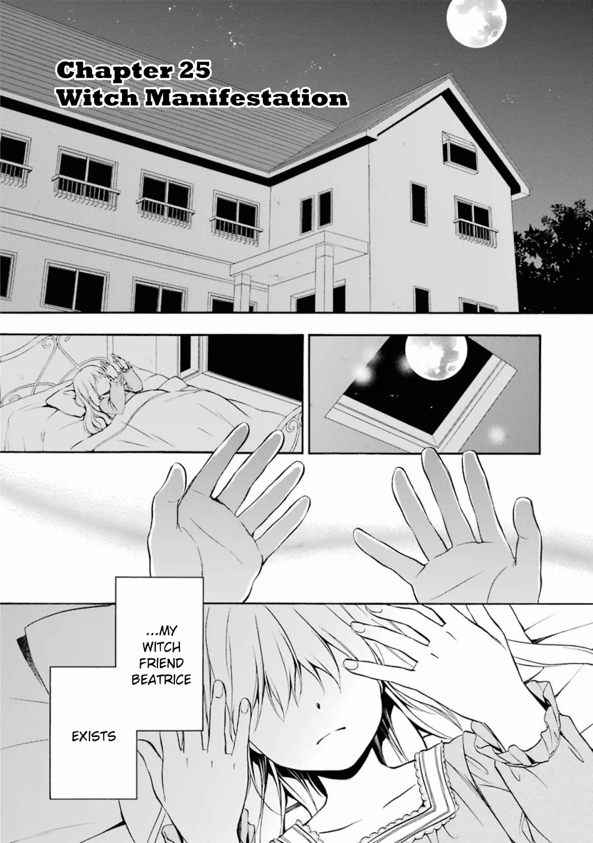 Umineko no Naku Koro ni Chiru Episode 7: Requiem of the Golden Witch Chapter 25 page 1 - Chapter 25: Witch Manifestation