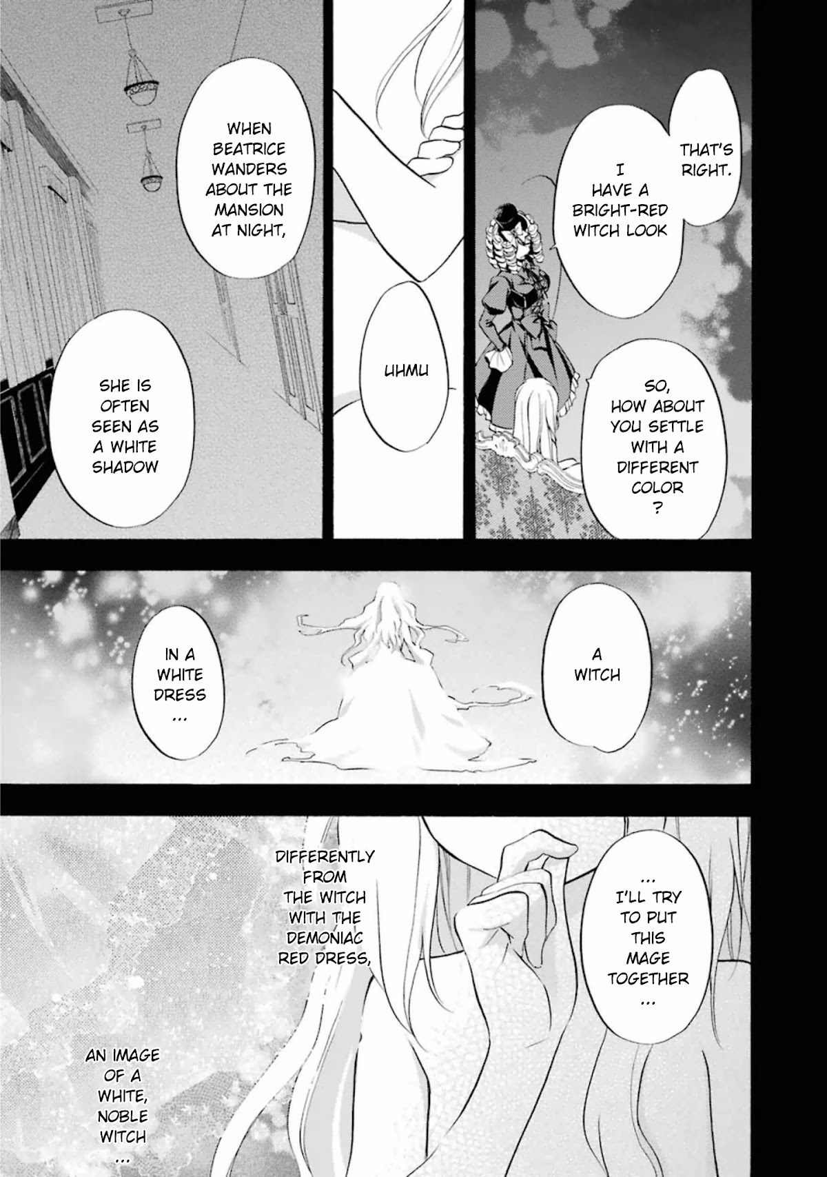 Umineko no Naku Koro ni Chiru Episode 7: Requiem of the Golden Witch Chapter 25 page 23 - Chapter 25: Witch Manifestation