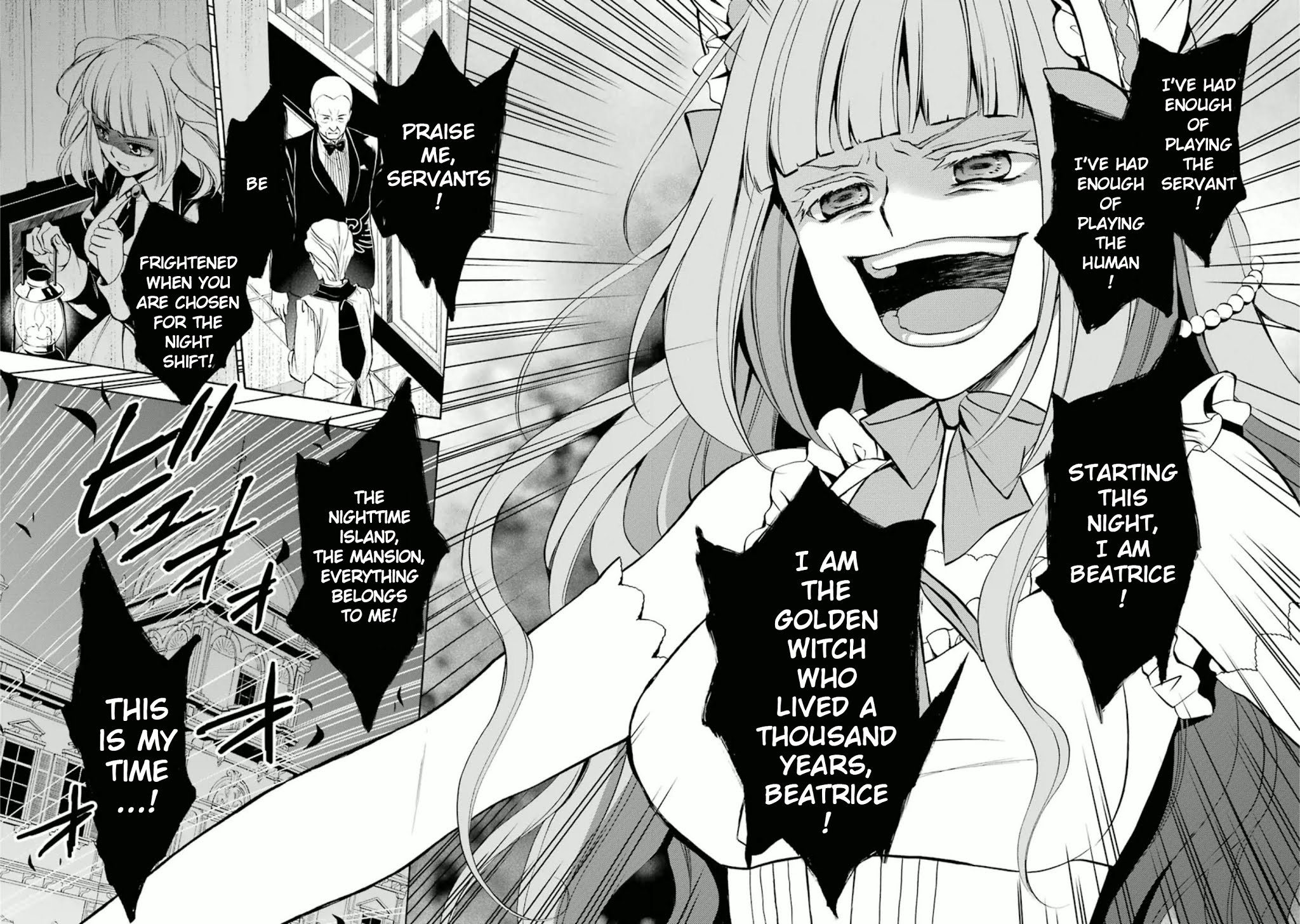 Umineko no Naku Koro ni Chiru Episode 7: Requiem of the Golden Witch Chapter 25 page 43 - Chapter 25: Witch Manifestation