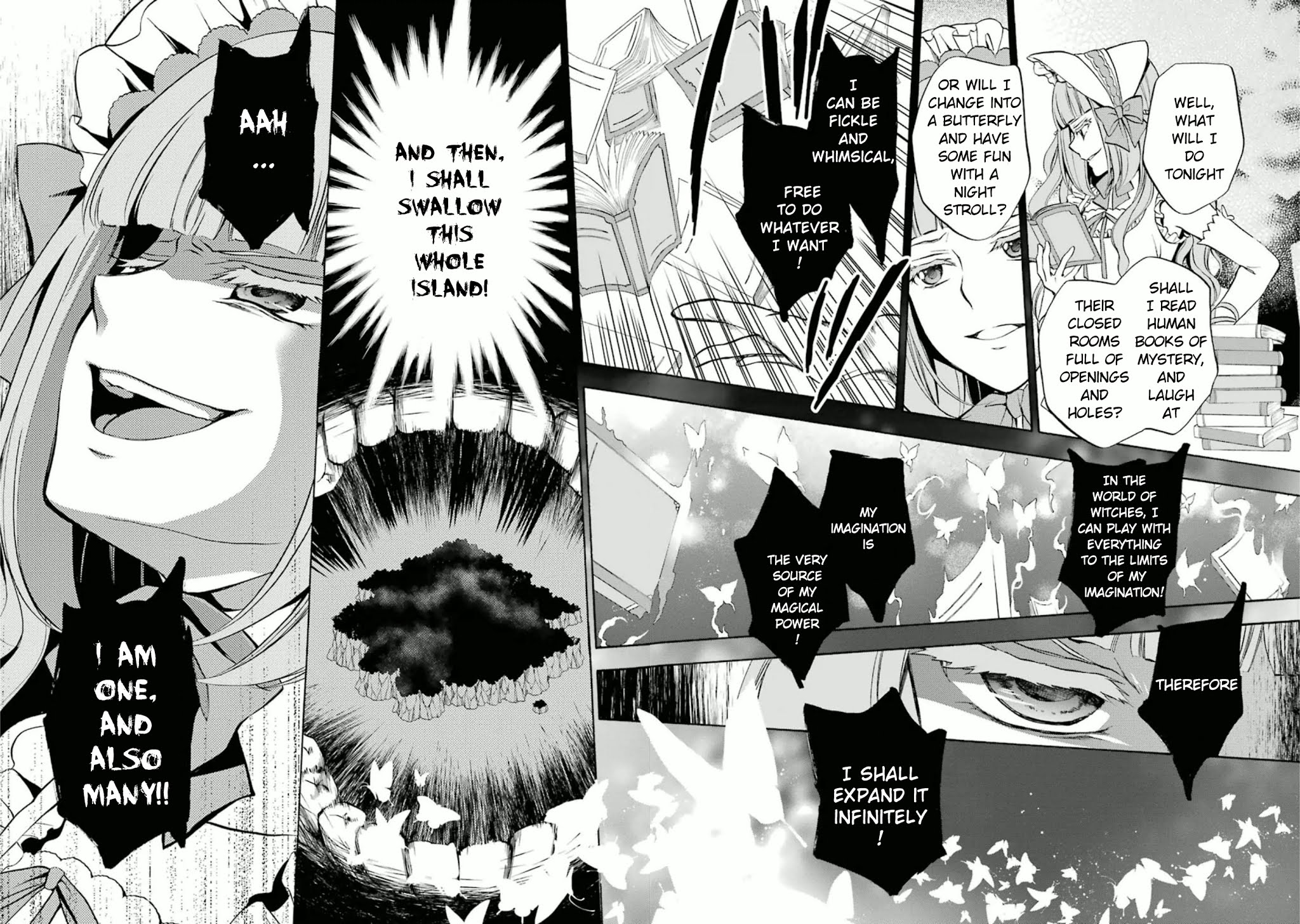 Umineko no Naku Koro ni Chiru Episode 7: Requiem of the Golden Witch Chapter 25 page 44 - Chapter 25: Witch Manifestation