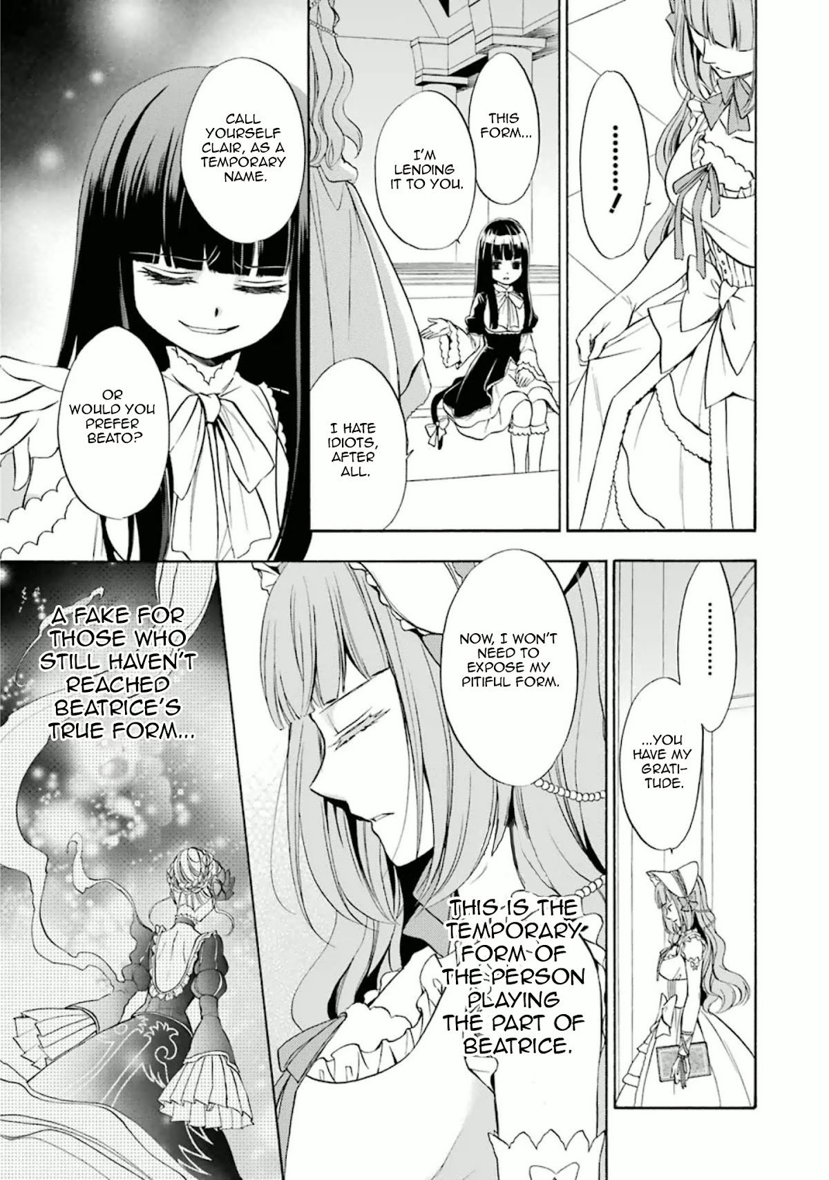 Umineko no Naku Koro ni Chiru Episode 7: Requiem of the Golden Witch Chapter 28 page 4 - Chapter 28: The Witch and Battler