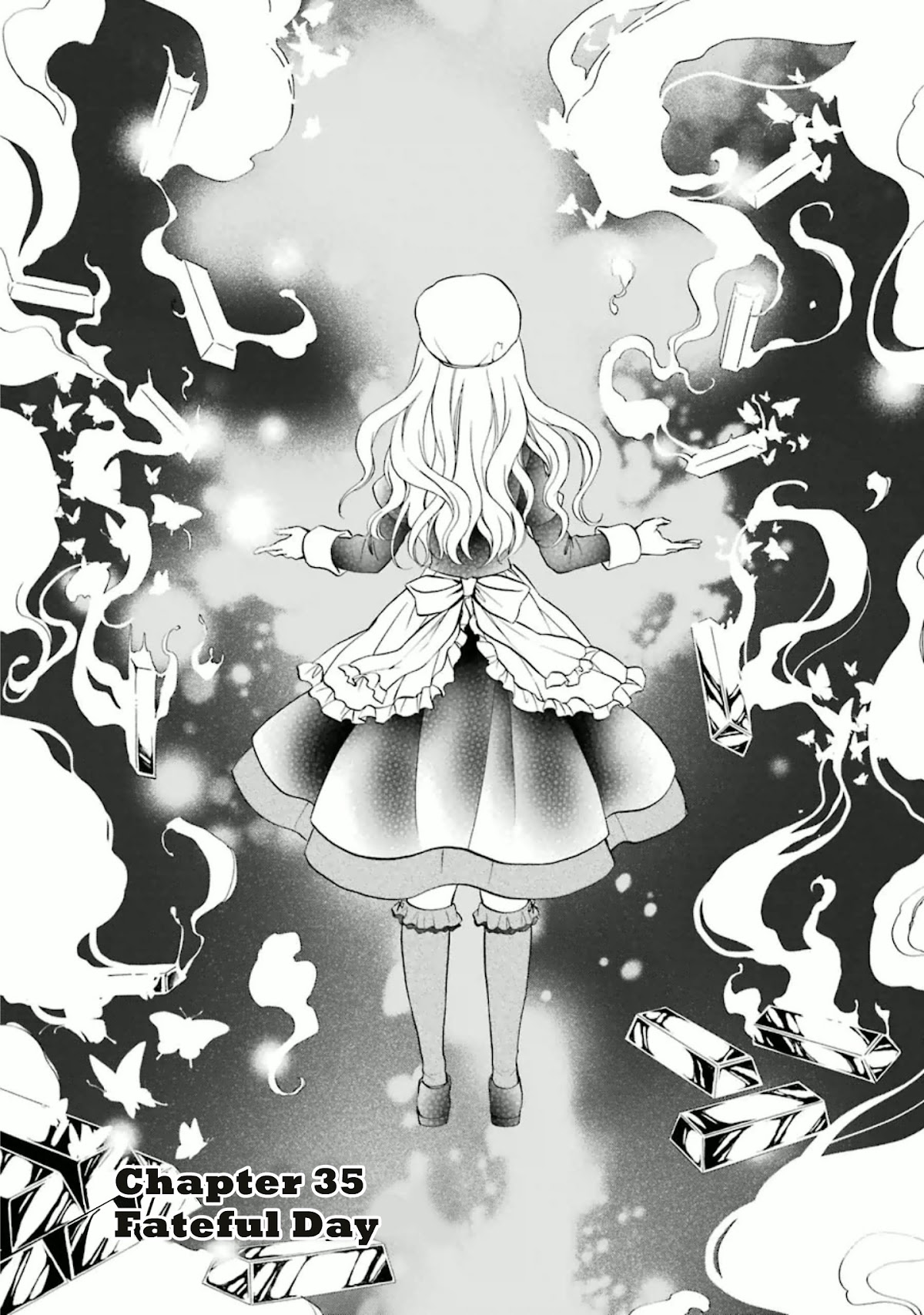 Umineko no Naku Koro ni Chiru Episode 7: Requiem of the Golden Witch Chapter 35 page 1 - Chapter 35: Fateful Days