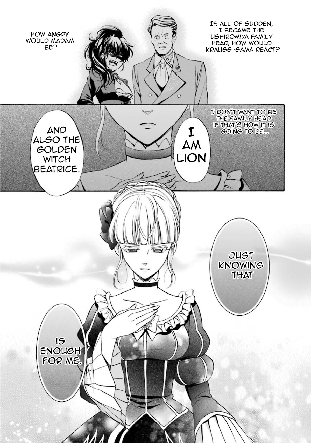 Umineko no Naku Koro ni Chiru Episode 7: Requiem of the Golden Witch Chapter 36 page 32 - Chapter 36: The Witch's Revival