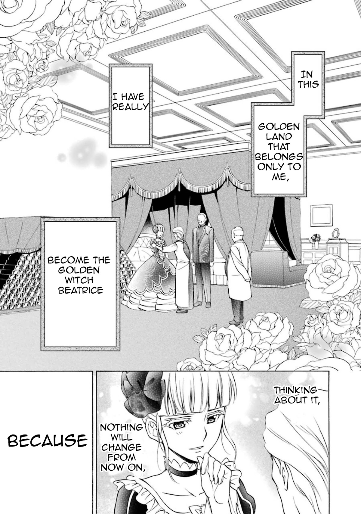 Umineko no Naku Koro ni Chiru Episode 7: Requiem of the Golden Witch Chapter 36 page 38 - Chapter 36: The Witch's Revival