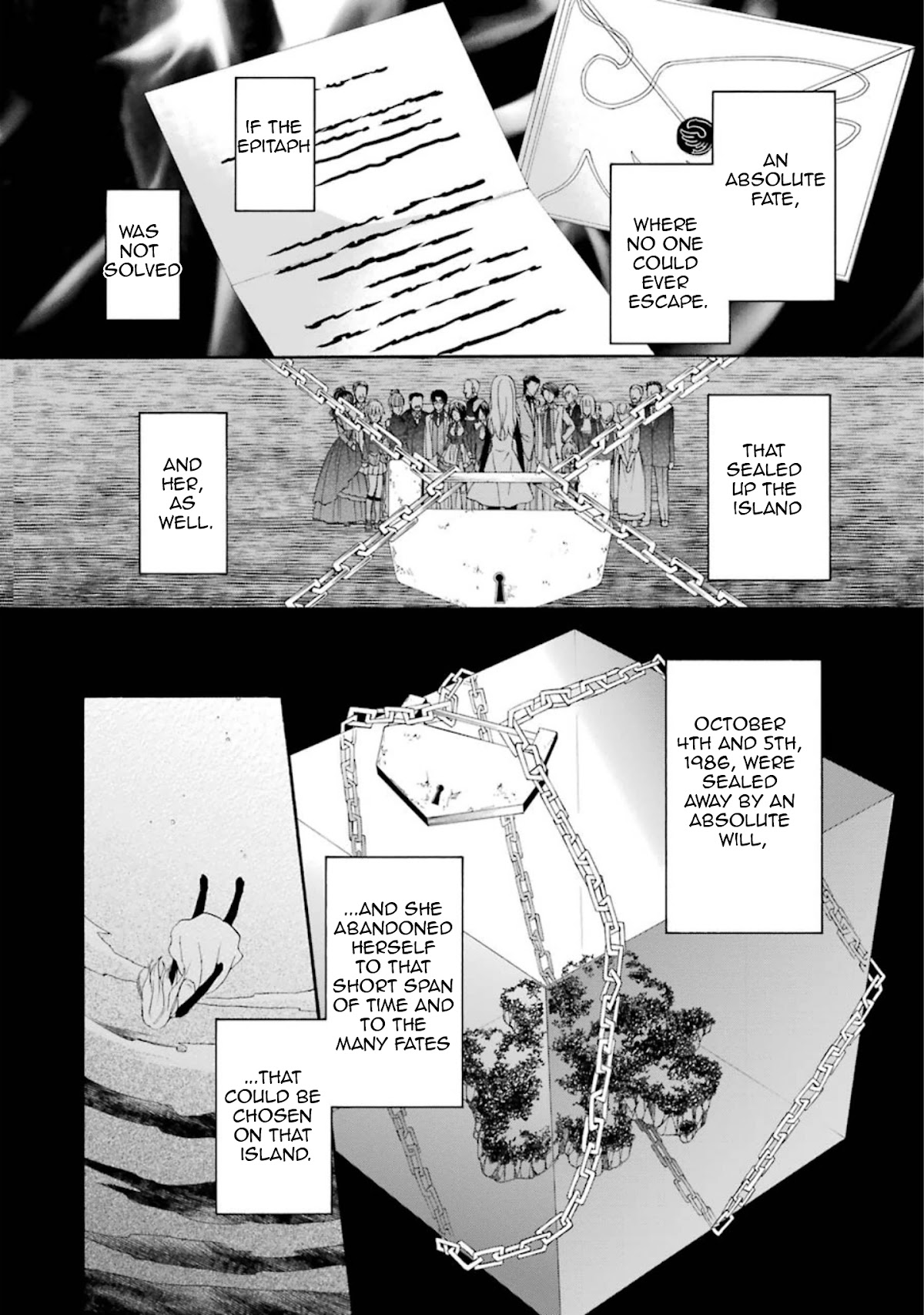 Umineko no Naku Koro ni Chiru Episode 7: Requiem of the Golden Witch Chapter 37 page 11 - Chapter 37: The Demise of the Witch's Illusion