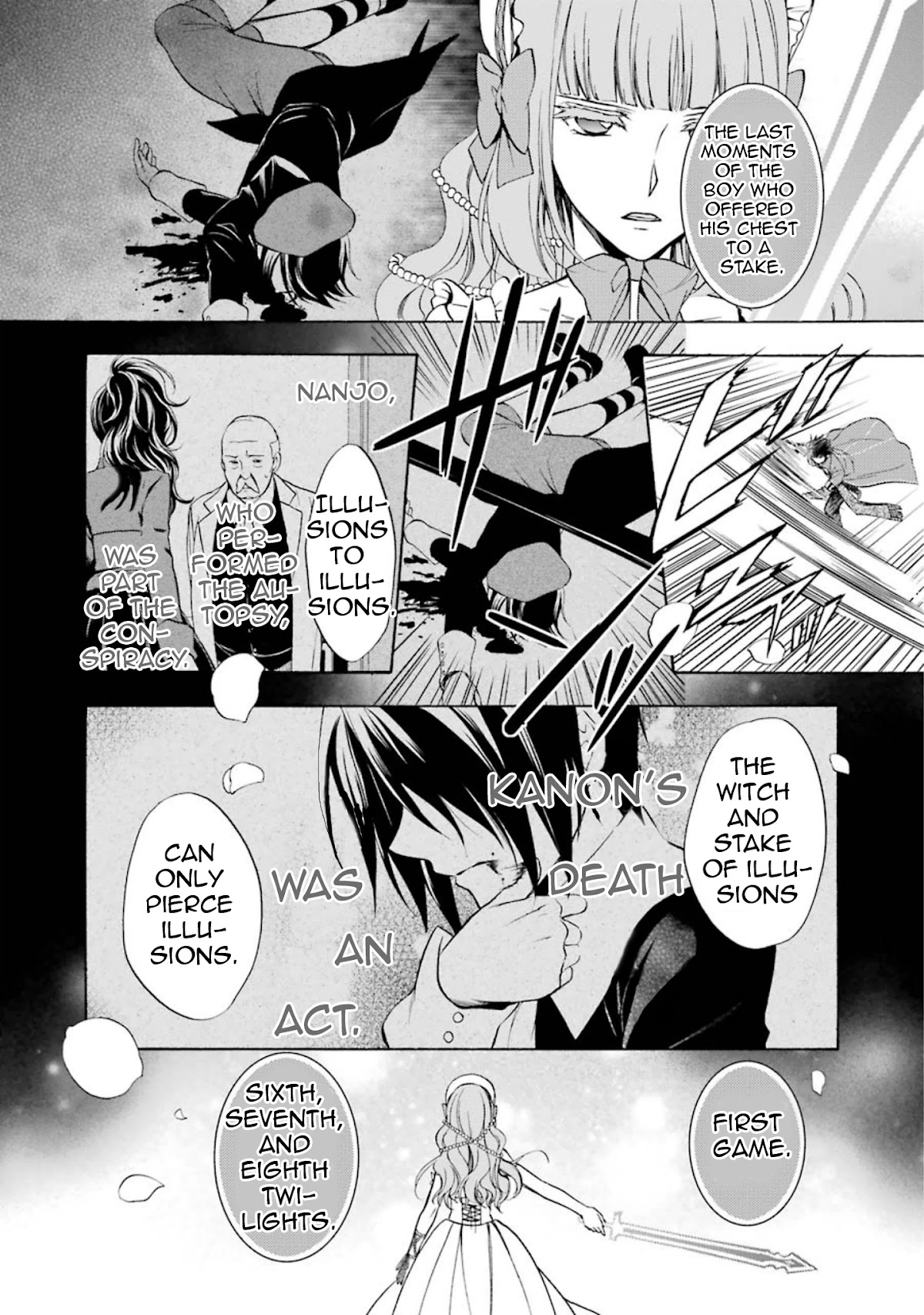 Umineko no Naku Koro ni Chiru Episode 7: Requiem of the Golden Witch Chapter 37 page 33 - Chapter 37: The Demise of the Witch's Illusion
