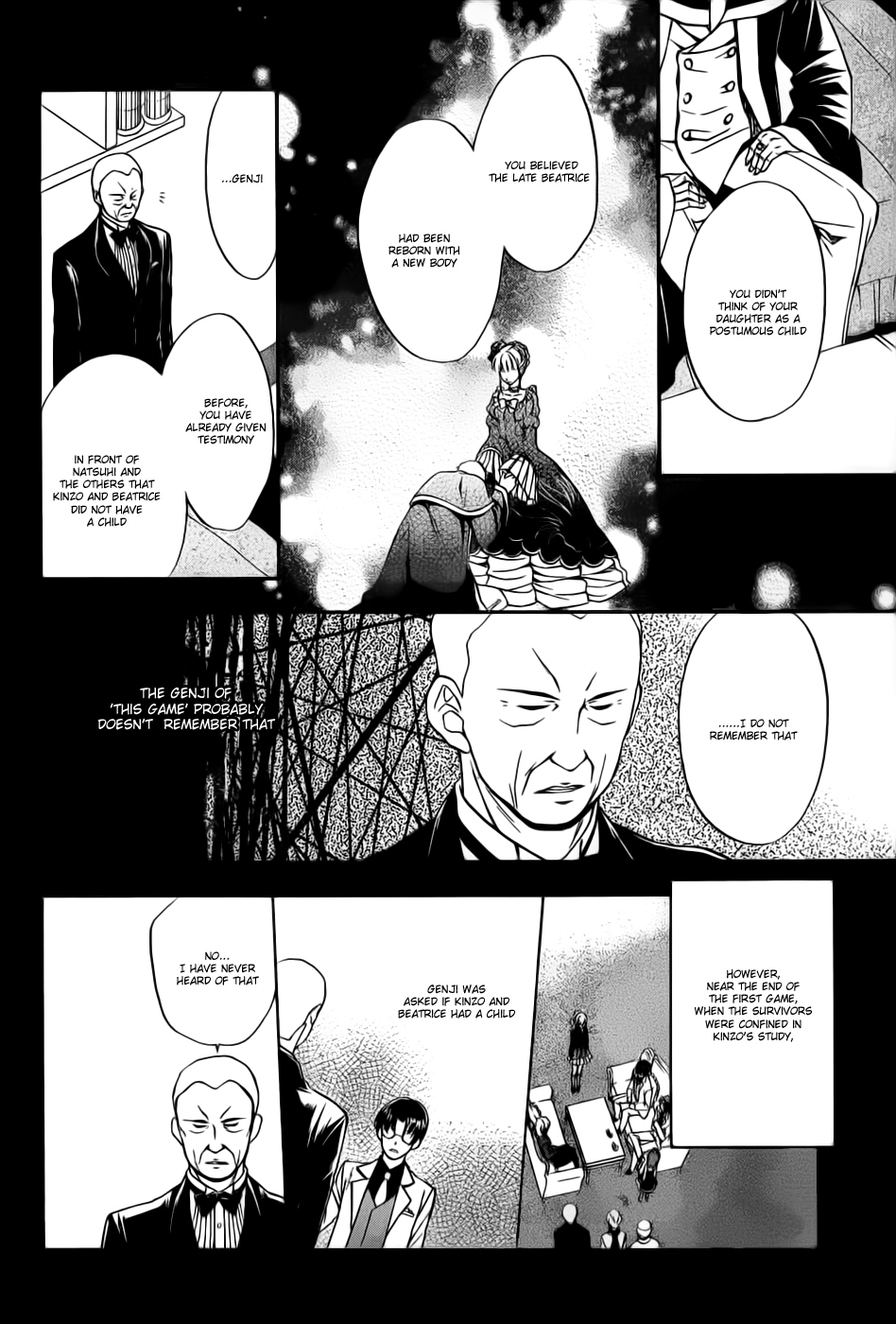 Umineko no Naku Koro ni Chiru Episode 7: Requiem of the Golden Witch Chapter 4 page 9 - Chapter 4: Kinzo's Confession