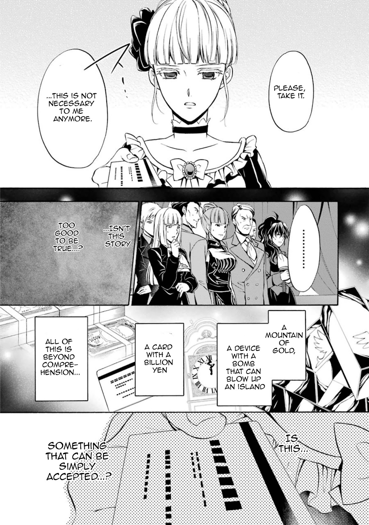 Umineko no Naku Koro ni Chiru Episode 7: Requiem of the Golden Witch Chapter 41 page 23 - Chapter 41: The Witch's Murder Plan