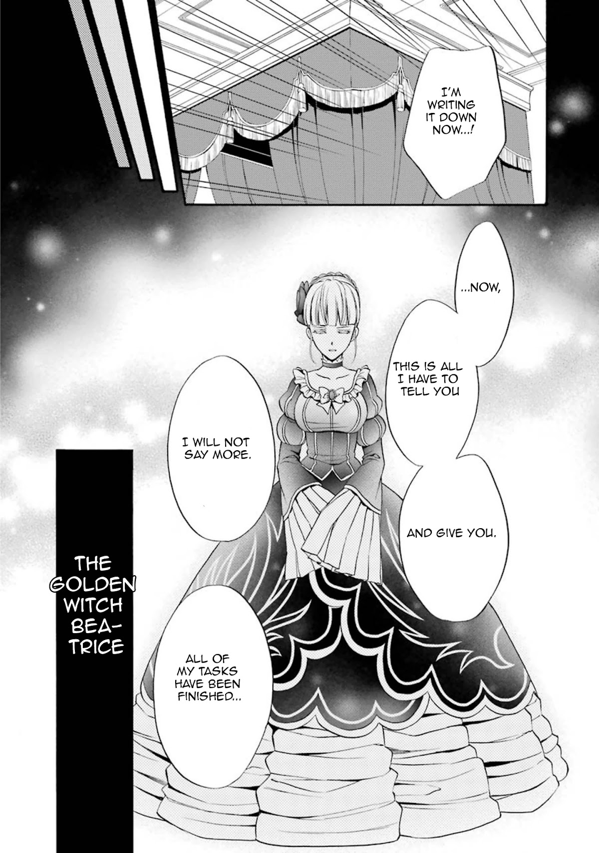 Umineko no Naku Koro ni Chiru Episode 7: Requiem of the Golden Witch Chapter 41 page 35 - Chapter 41: The Witch's Murder Plan