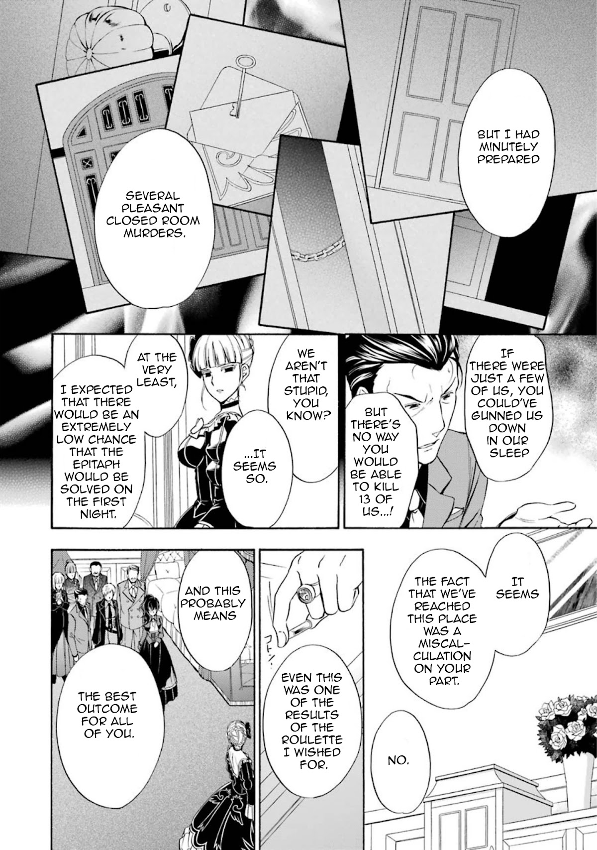 Umineko no Naku Koro ni Chiru Episode 7: Requiem of the Golden Witch Chapter 41 page 8 - Chapter 41: The Witch's Murder Plan