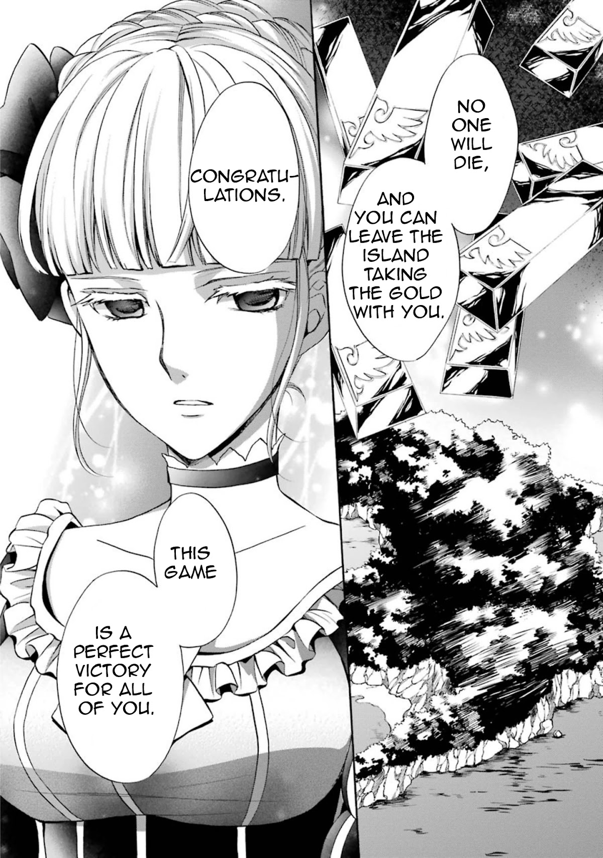 Umineko no Naku Koro ni Chiru Episode 7: Requiem of the Golden Witch Chapter 41 page 9 - Chapter 41: The Witch's Murder Plan
