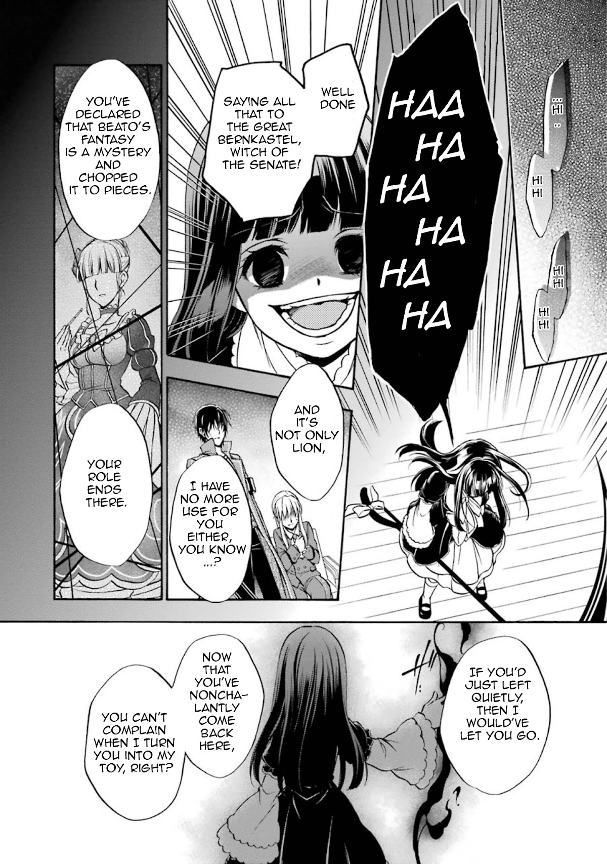 Umineko no Naku Koro ni Chiru Episode 7: Requiem of the Golden Witch Chapter 47 page 31 - Chapter 47: Inescapable Fate