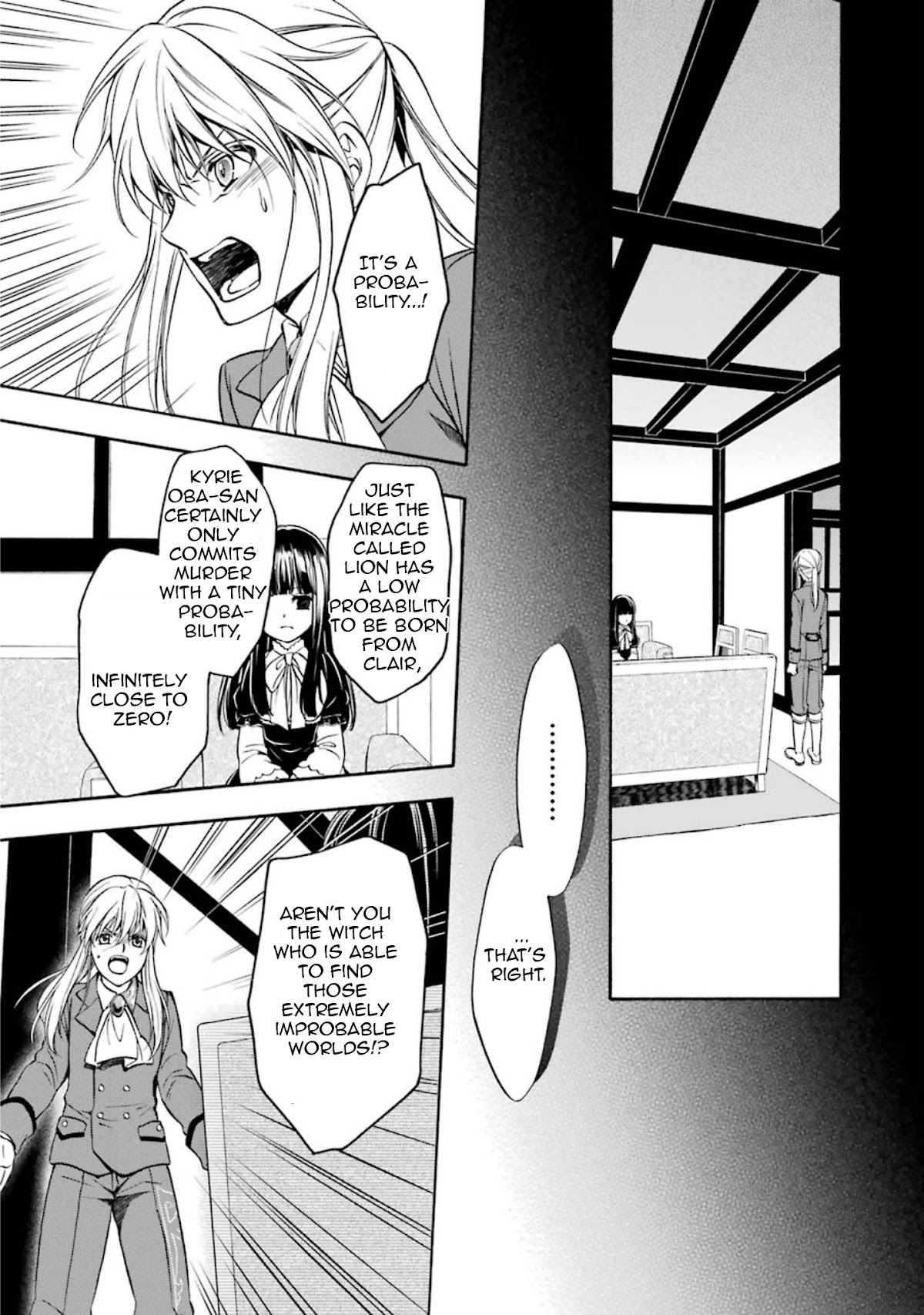 Umineko no Naku Koro ni Chiru Episode 7: Requiem of the Golden Witch Chapter 47 page 8 - Chapter 47: Inescapable Fate