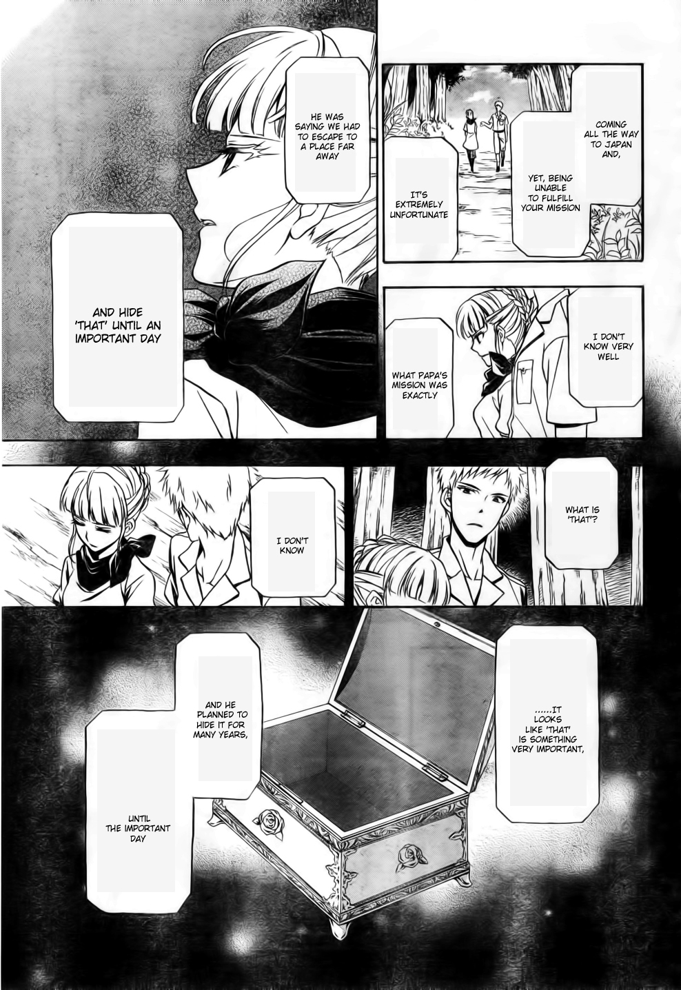 Umineko no Naku Koro ni Chiru Episode 7: Requiem of the Golden Witch Chapter 6 page 20 - Chapter 6: The Submarine's Cargo