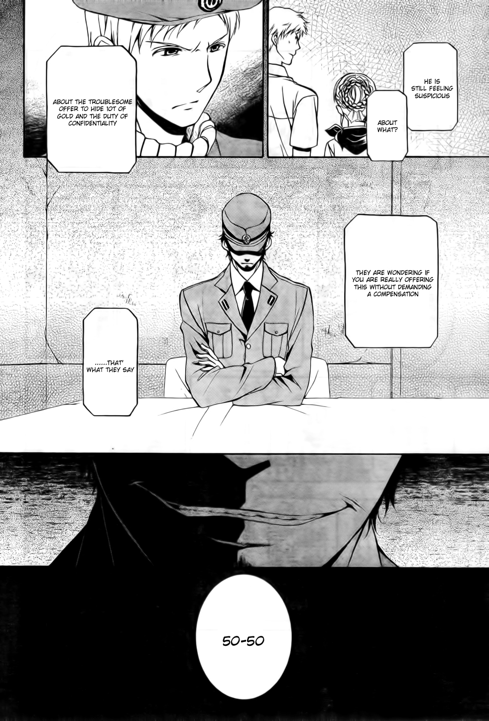 Umineko no Naku Koro ni Chiru Episode 7: Requiem of the Golden Witch Chapter 7 page 10 - Chapter 7: Bargain