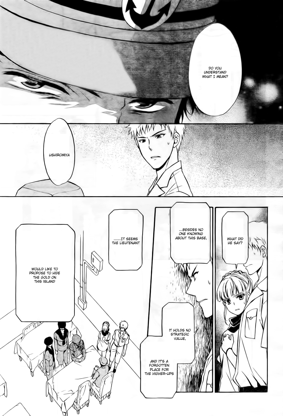 Umineko no Naku Koro ni Chiru Episode 7: Requiem of the Golden Witch Chapter 7 page 7 - Chapter 7: Bargain