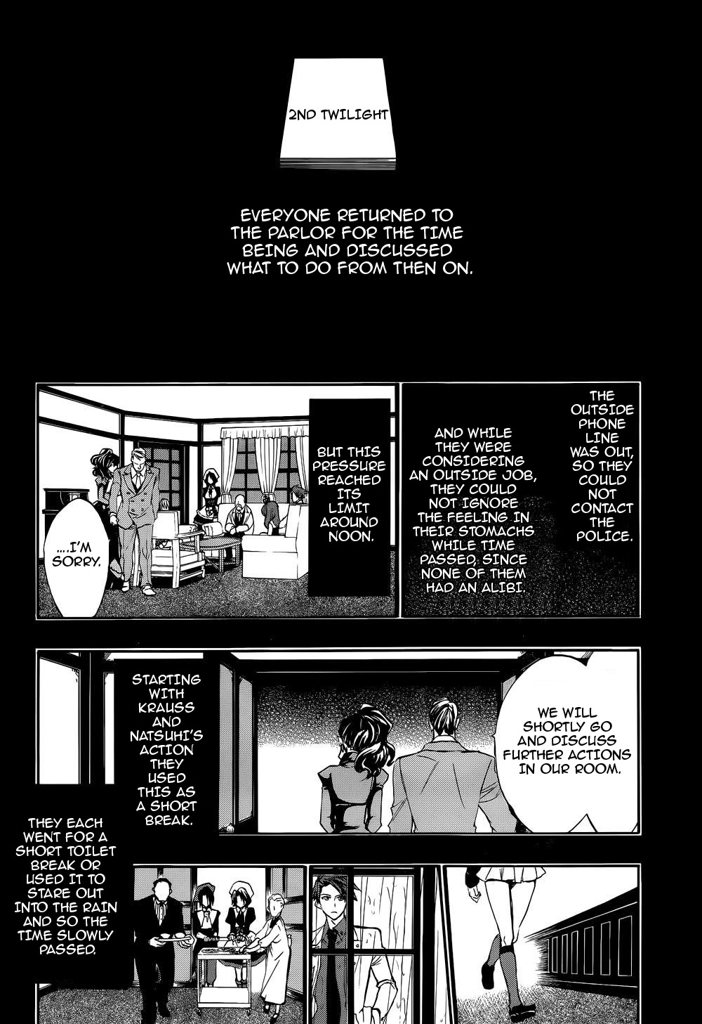 Umineko no Naku Koro ni Chiru Episode 8: Twilight of the Golden Witch Chapter 11.2 page 26 - Chapter 11 v2 : Bern Poses a Question