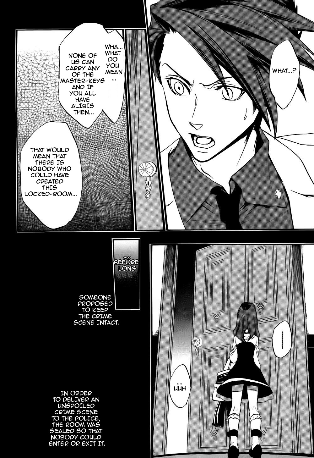 Umineko no Naku Koro ni Chiru Episode 8: Twilight of the Golden Witch Chapter 11.2 page 32 - Chapter 11 v2 : Bern Poses a Question