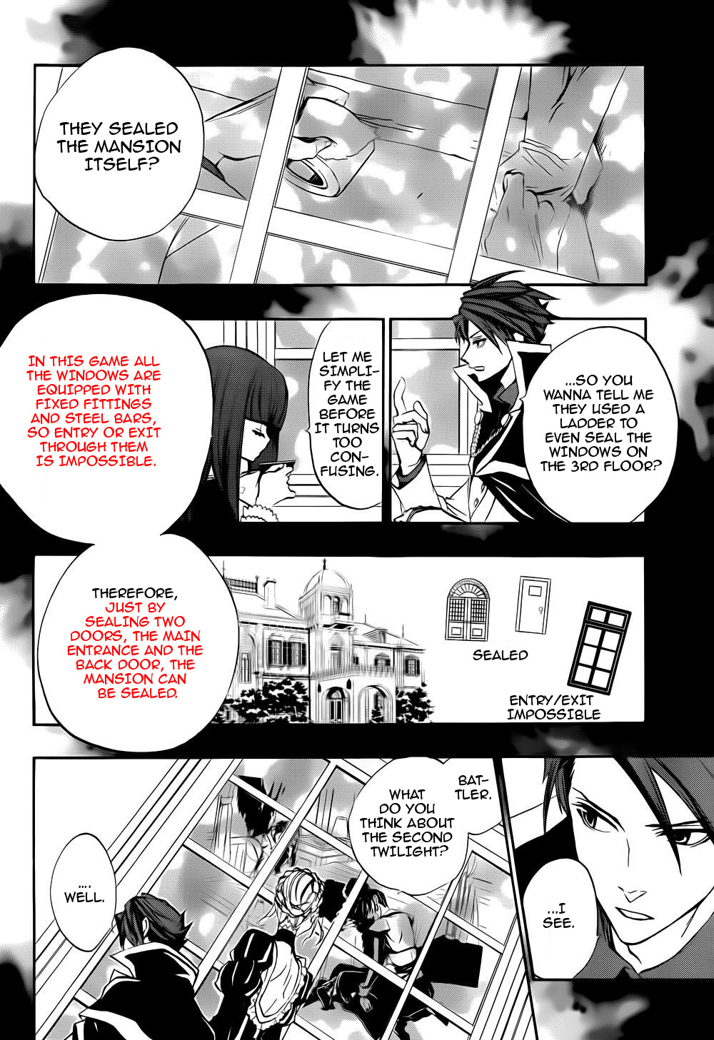 Umineko no Naku Koro ni Chiru Episode 8: Twilight of the Golden Witch Chapter 11.2 page 34 - Chapter 11 v2 : Bern Poses a Question