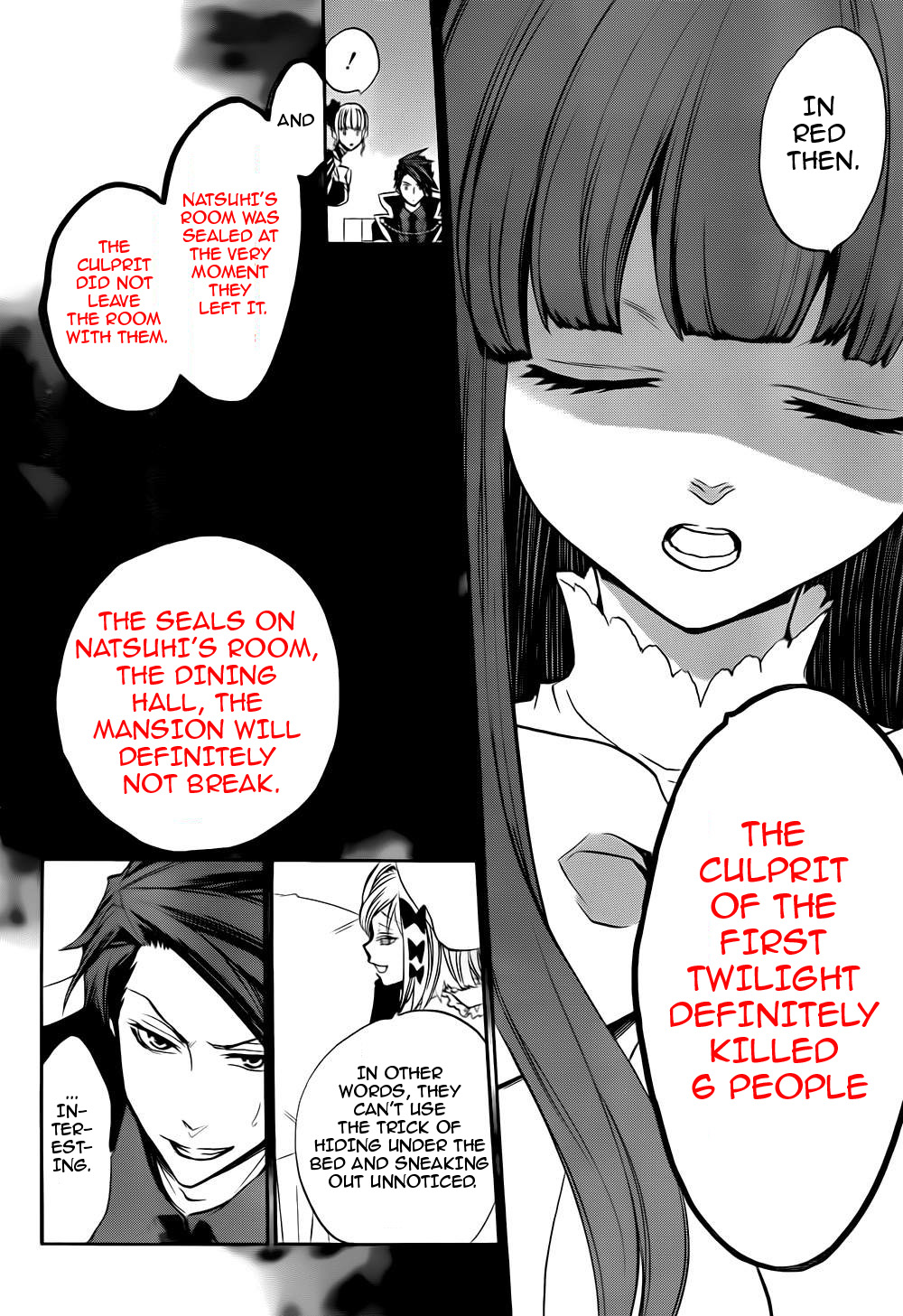 Umineko no Naku Koro ni Chiru Episode 8: Twilight of the Golden Witch Chapter 11.2 page 36 - Chapter 11 v2 : Bern Poses a Question