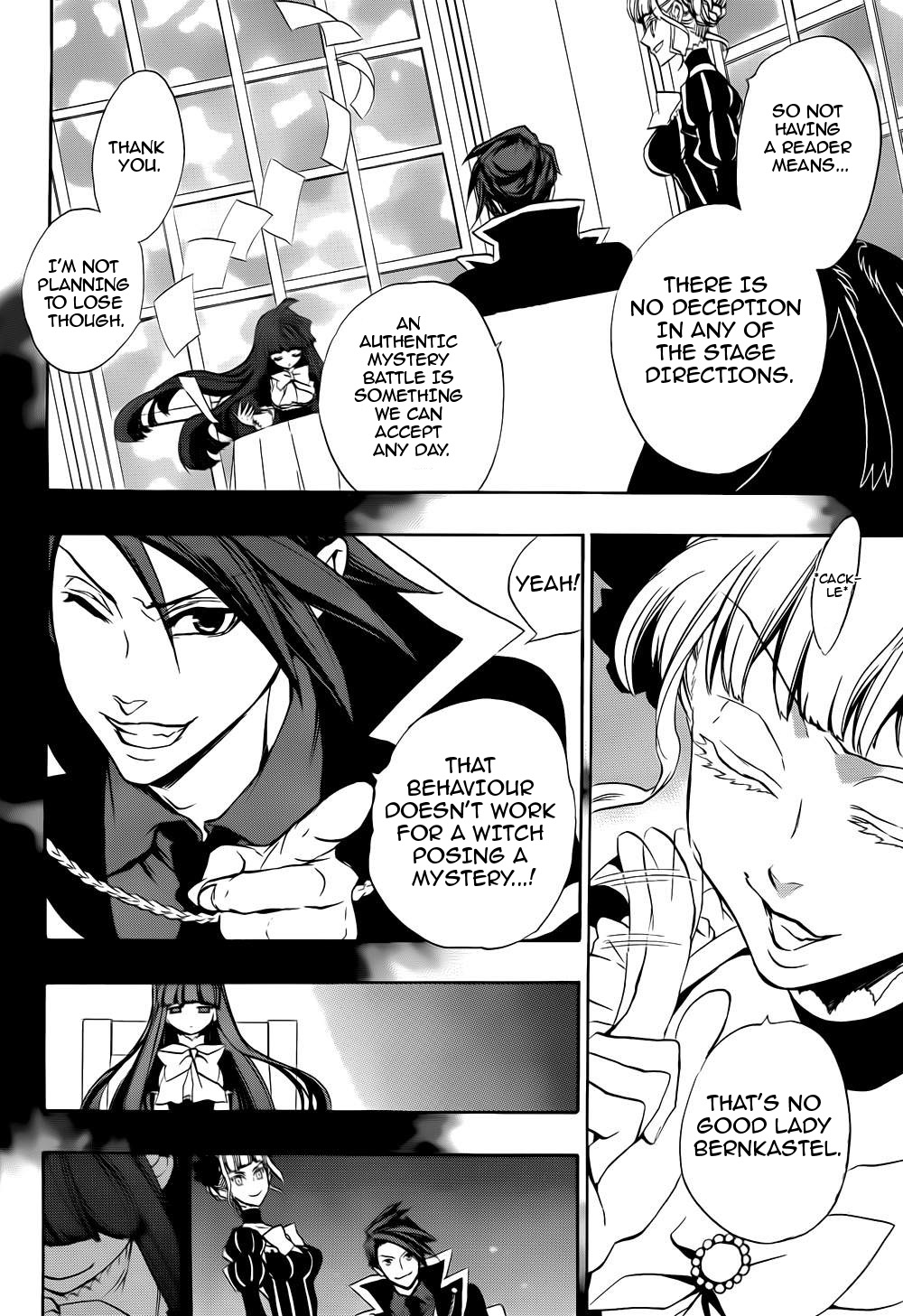 Umineko no Naku Koro ni Chiru Episode 8: Twilight of the Golden Witch Chapter 11.2 page 8 - Chapter 11 v2 : Bern Poses a Question