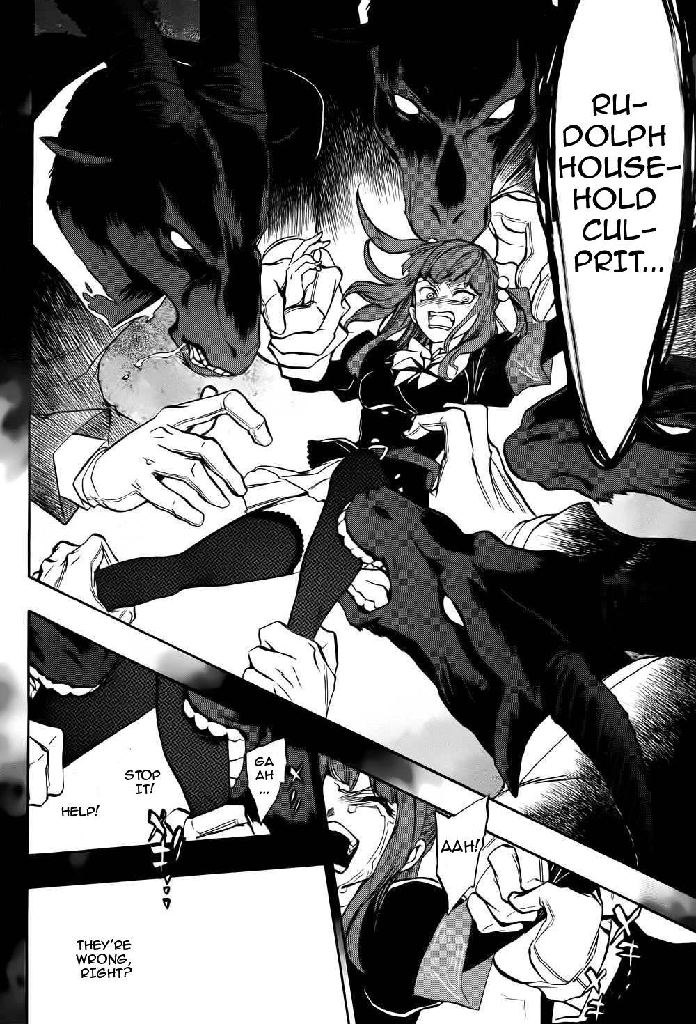 Umineko no Naku Koro ni Chiru Episode 8: Twilight of the Golden Witch Chapter 13.2 page 22 - Chapter 13 v2 : The late visitor