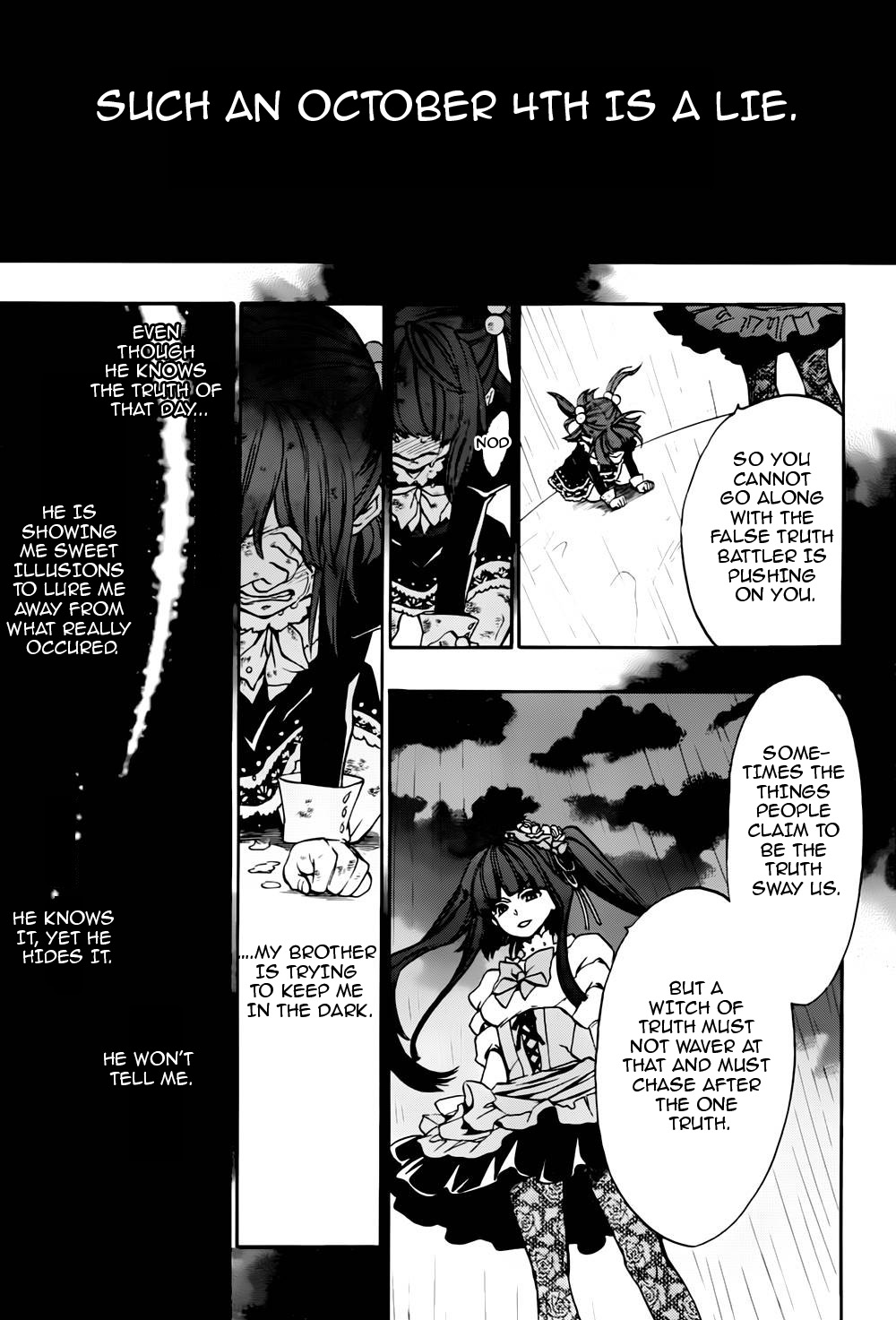 Umineko no Naku Koro ni Chiru Episode 8: Twilight of the Golden Witch Chapter 14.2 page 19 - Chapter 14 v2 : The late visitor 2