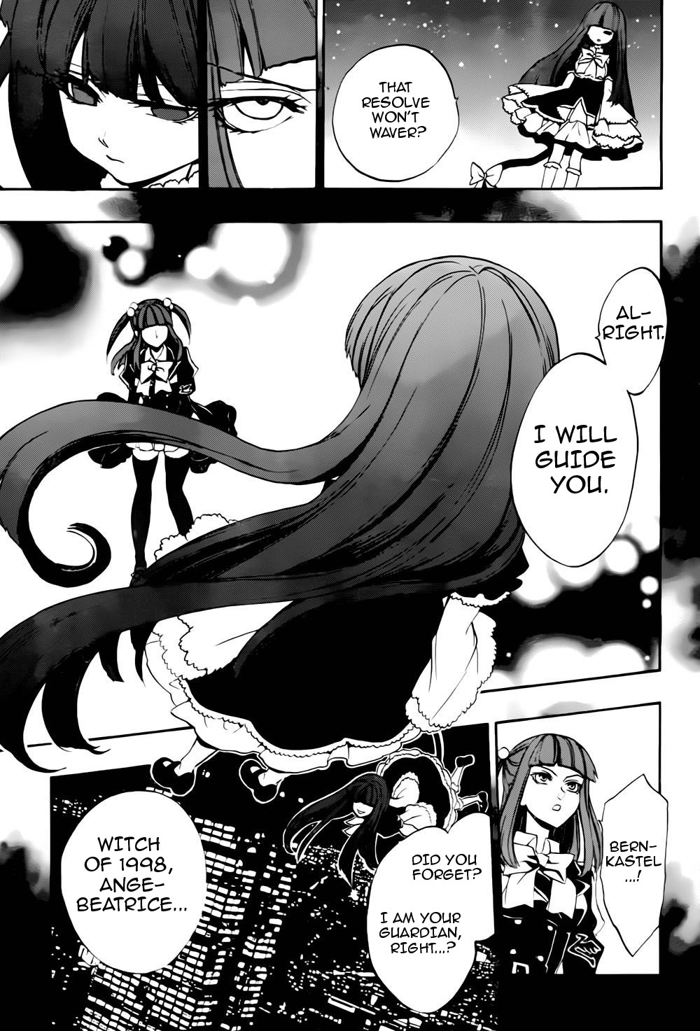 Umineko no Naku Koro ni Chiru Episode 8: Twilight of the Golden Witch Chapter 14.2 page 36 - Chapter 14 v2 : The late visitor 2