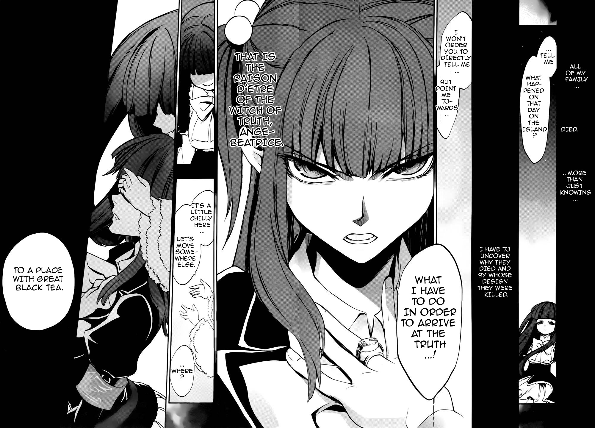 Umineko no Naku Koro ni Chiru Episode 8: Twilight of the Golden Witch Chapter 14.2 page 39 - Chapter 14 v2 : The late visitor 2