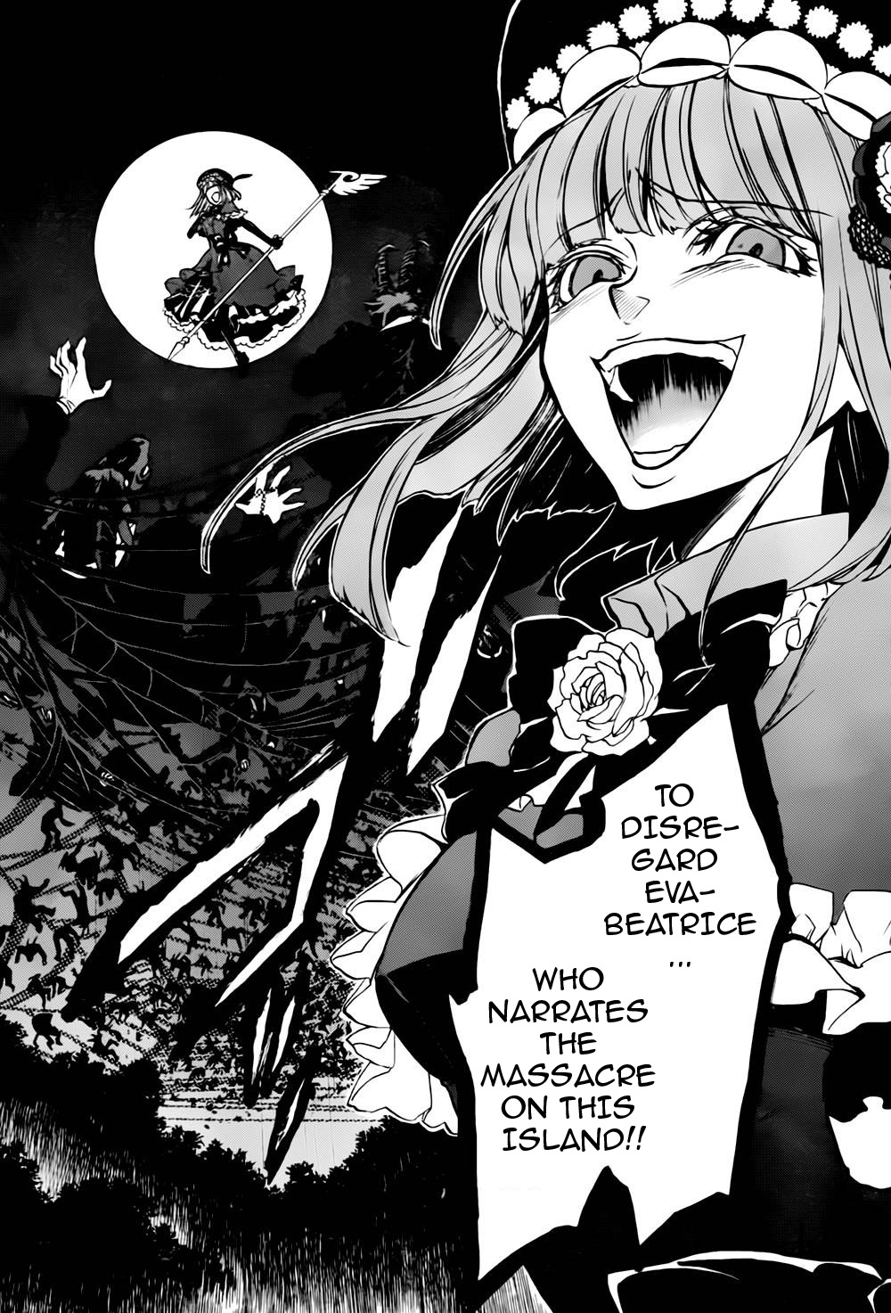 Umineko no Naku Koro ni Chiru Episode 8: Twilight of the Golden Witch Chapter 14.2 page 6 - Chapter 14 v2 : The late visitor 2