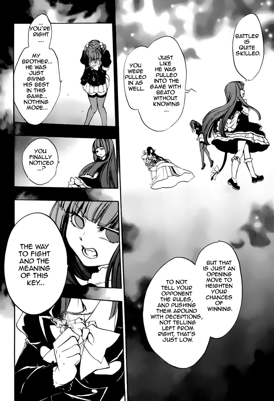 Umineko no Naku Koro ni Chiru Episode 8: Twilight of the Golden Witch Chapter 15.2 page 29 - Chapter 15 v2 : The late visitor 3