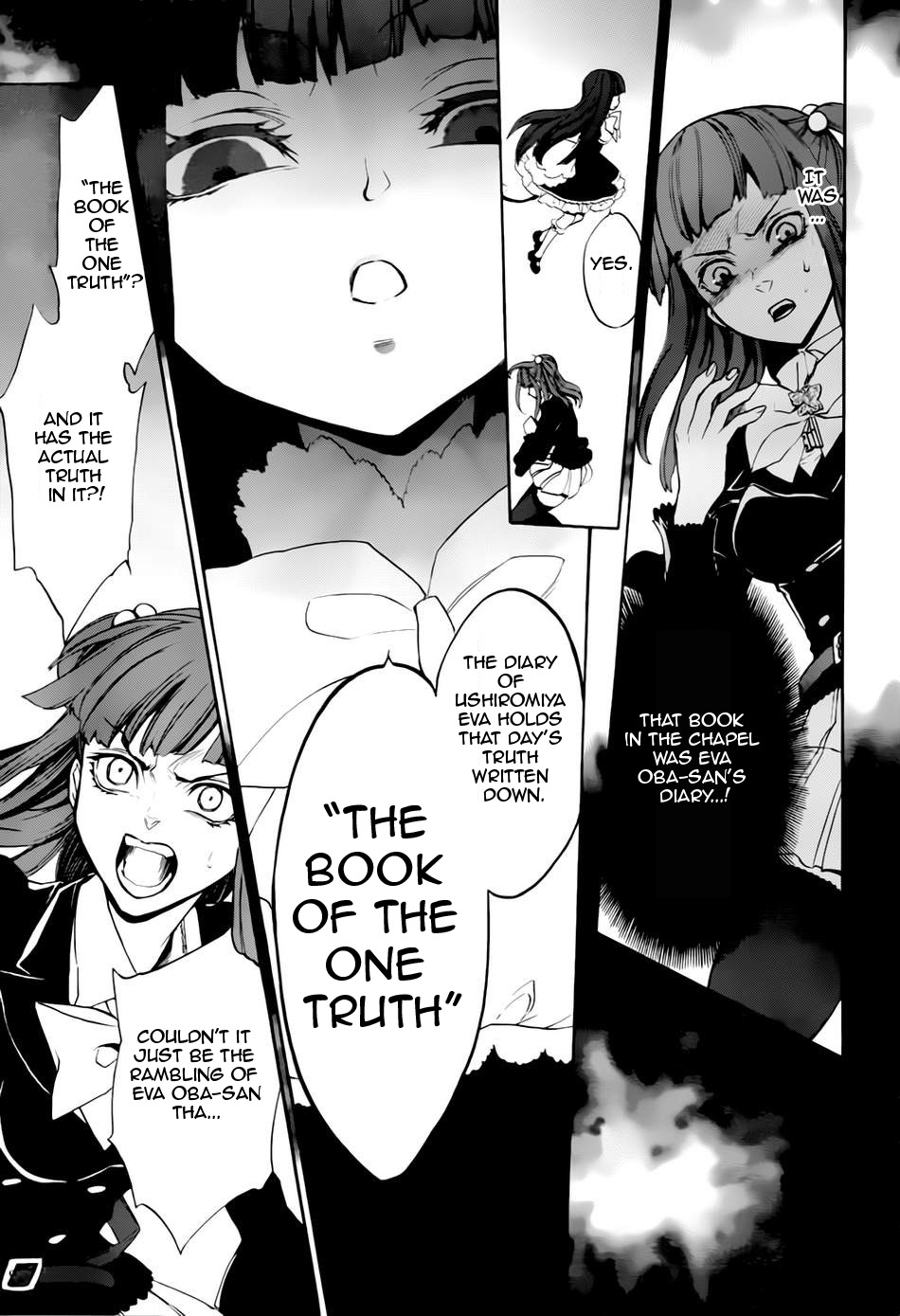 Umineko no Naku Koro ni Chiru Episode 8: Twilight of the Golden Witch Chapter 15.2 page 49 - Chapter 15 v2 : The late visitor 3