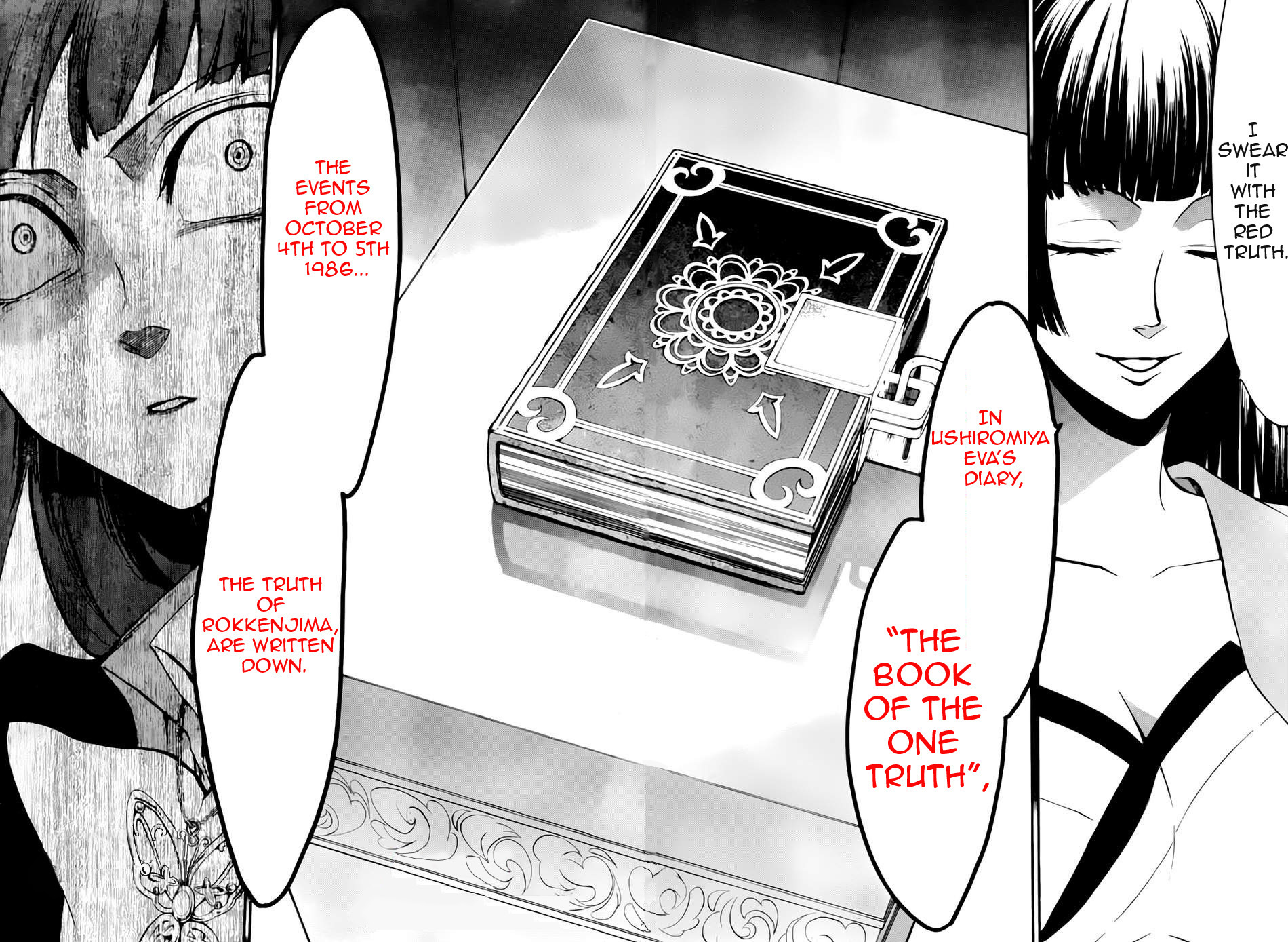 Umineko no Naku Koro ni Chiru Episode 8: Twilight of the Golden Witch Chapter 15.2 page 50 - Chapter 15 v2 : The late visitor 3