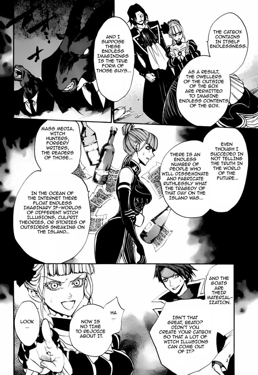 Umineko no Naku Koro ni Chiru Episode 8: Twilight of the Golden Witch Chapter 16.2 page 39 - Chapter 16 v2 : The Scratchmarks of the Black Cat