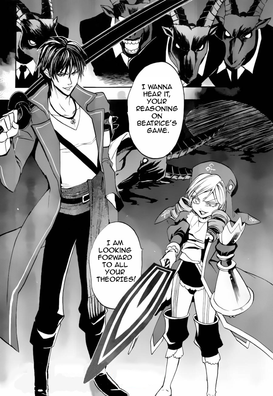 Umineko no Naku Koro ni Chiru Episode 8: Twilight of the Golden Witch Chapter 17.2 page 52 - Chapter 17 v2 : The Scratchmarks of the Black Cat 2