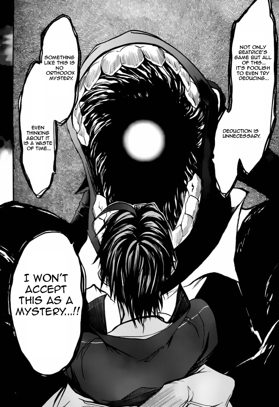 Umineko no Naku Koro ni Chiru Episode 8: Twilight of the Golden Witch Chapter 18.2 page 32 - Chapter 18 v2 : The Scratchmarks of the Black Cat 3