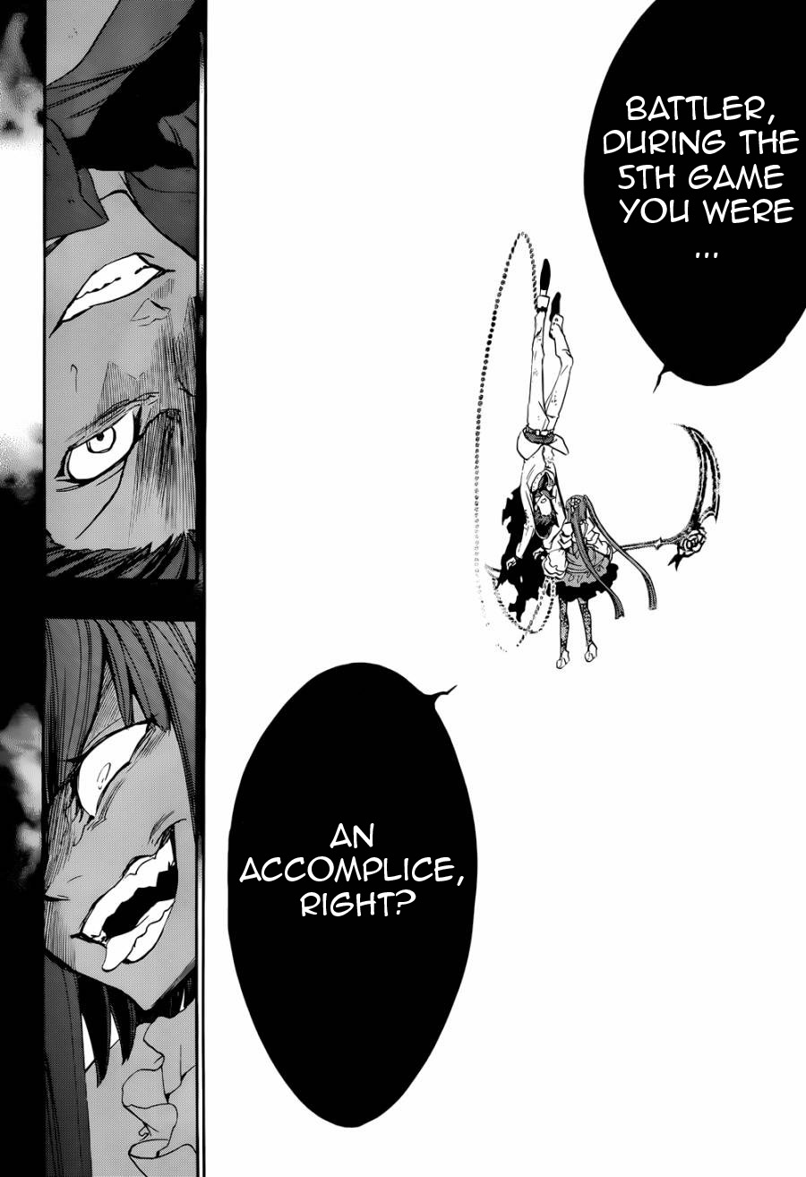 Umineko no Naku Koro ni Chiru Episode 8: Twilight of the Golden Witch Chapter 20.2 page 22 - Chapter 20 v2 : The Siege on the Chapel