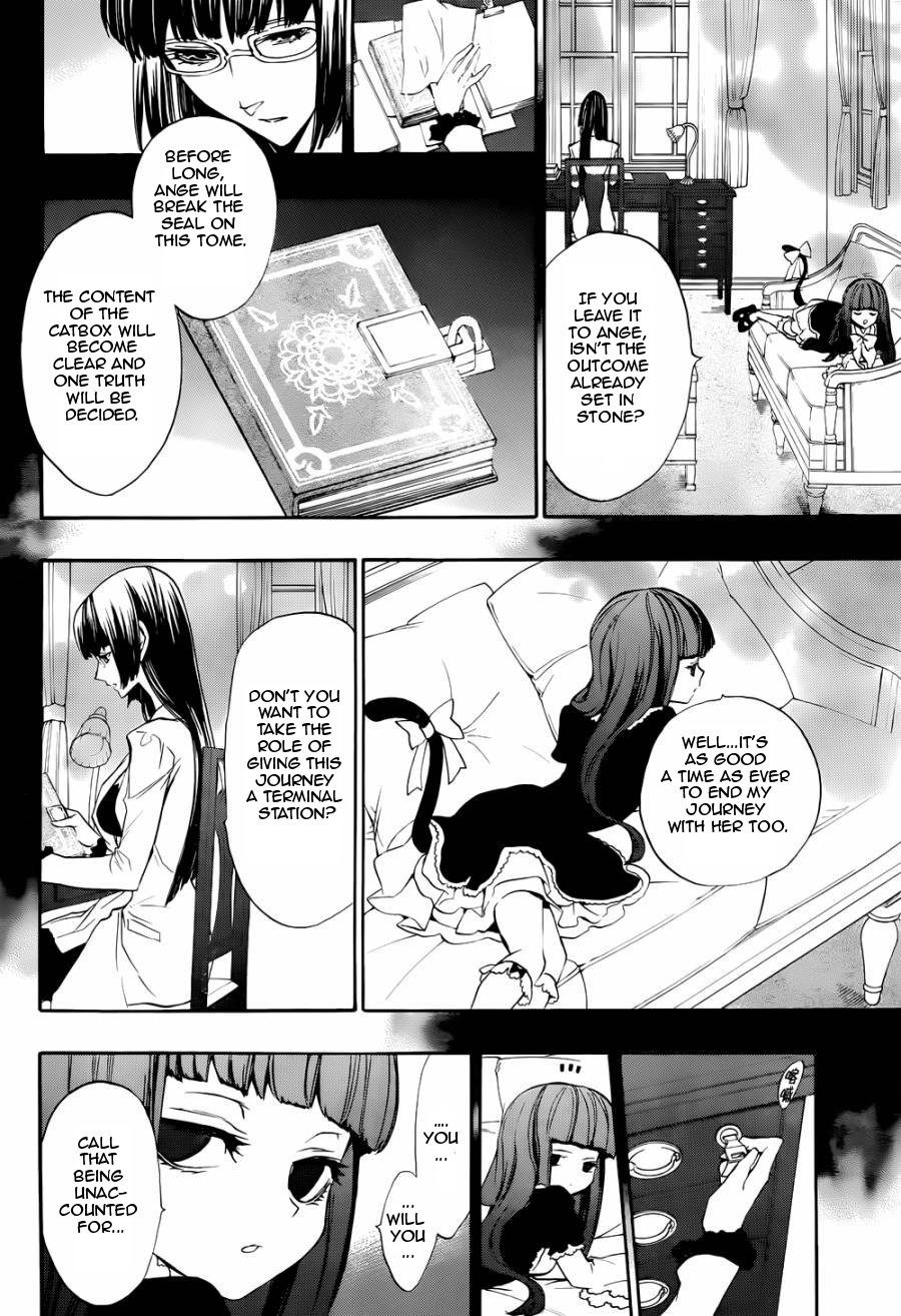 Umineko no Naku Koro ni Chiru Episode 8: Twilight of the Golden Witch Chapter 20.2 page 8 - Chapter 20 v2 : The Siege on the Chapel