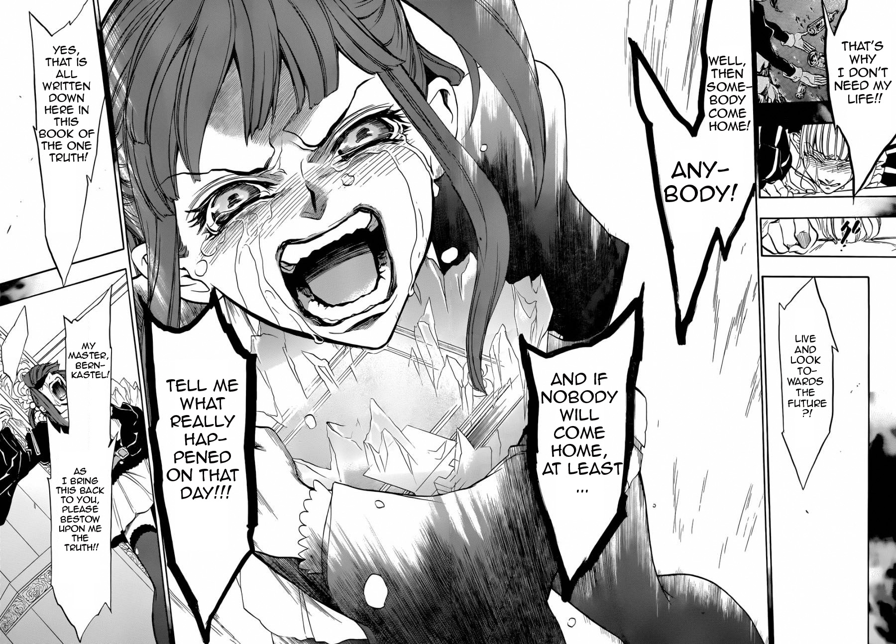 Umineko no Naku Koro ni Chiru Episode 8: Twilight of the Golden Witch Chapter 21.2 page 30 - Chapter 21 v2 : The Siege on the Chapel 2