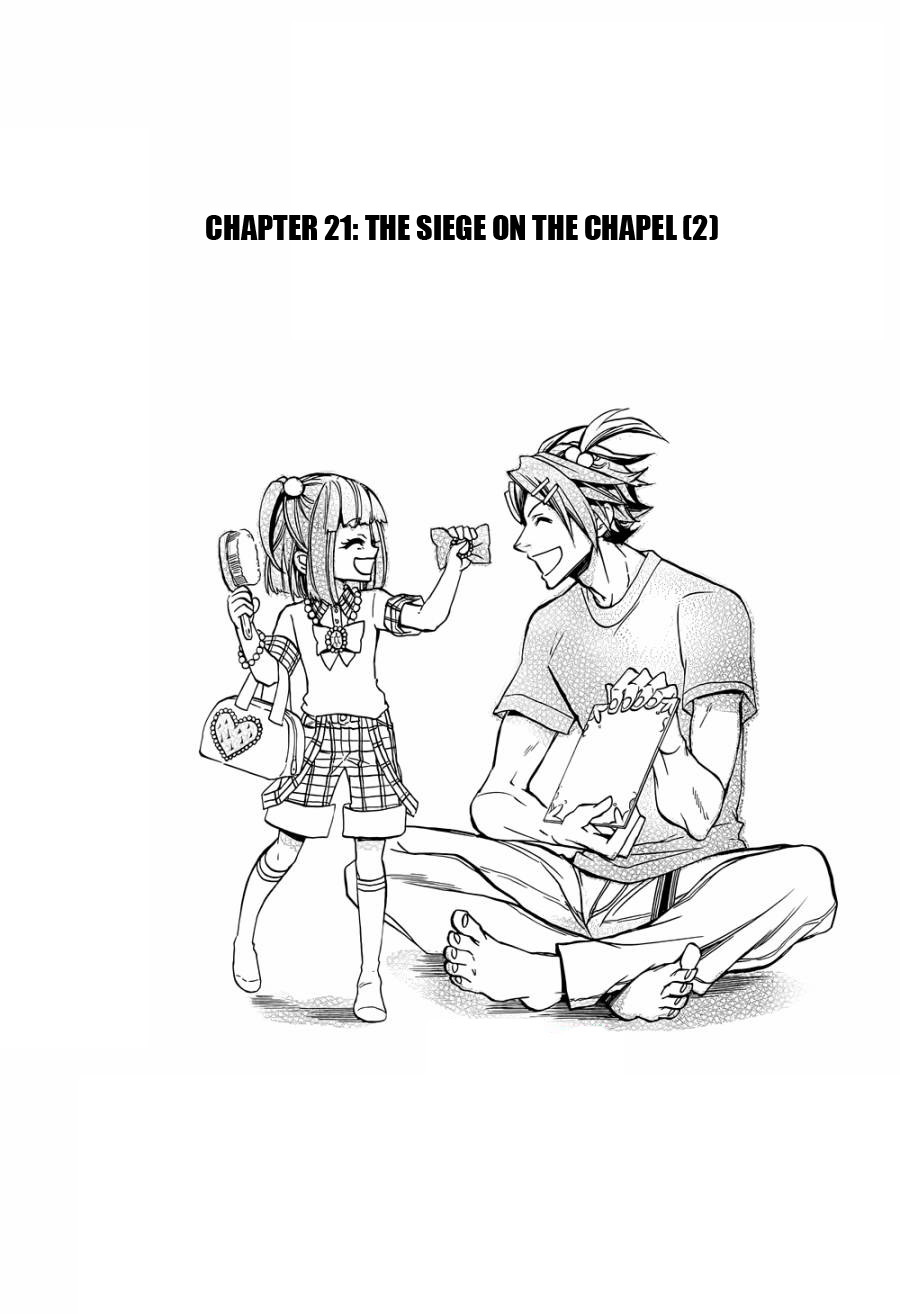Umineko no Naku Koro ni Chiru Episode 8: Twilight of the Golden Witch Chapter 21.2 page 4 - Chapter 21 v2 : The Siege on the Chapel 2