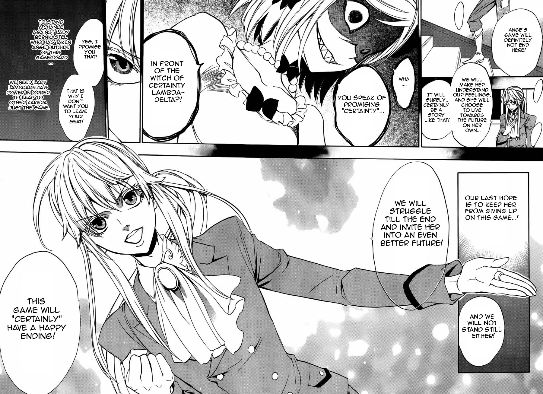 Umineko no Naku Koro ni Chiru Episode 8: Twilight of the Golden Witch Chapter 22.2 page 17 - Chapter 22 v2 : The Capital of Books