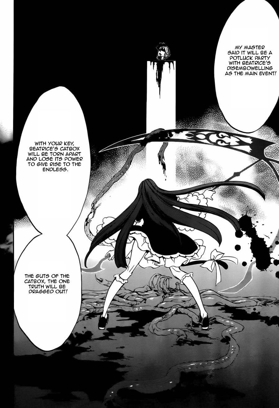 Umineko no Naku Koro ni Chiru Episode 8: Twilight of the Golden Witch Chapter 22.2 page 43 - Chapter 22 v2 : The Capital of Books