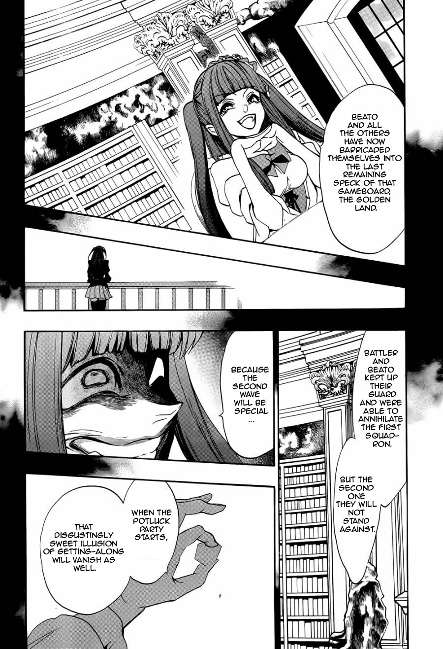 Umineko no Naku Koro ni Chiru Episode 8: Twilight of the Golden Witch Chapter 22.2 page 45 - Chapter 22 v2 : The Capital of Books