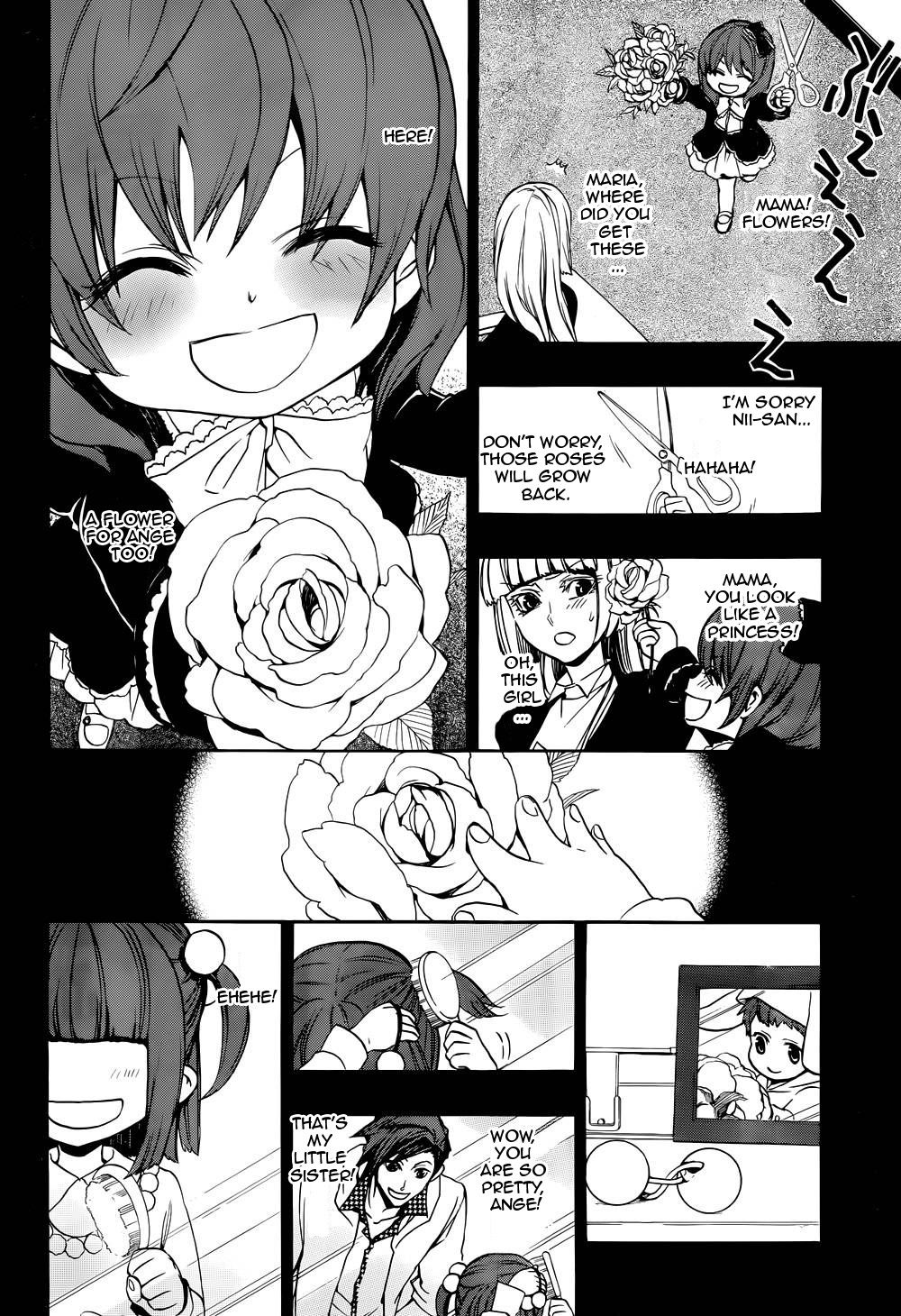 Umineko no Naku Koro ni Chiru Episode 8: Twilight of the Golden Witch Chapter 25.2 page 4 - Chapter 25 v2 : The Cage Of Obligations