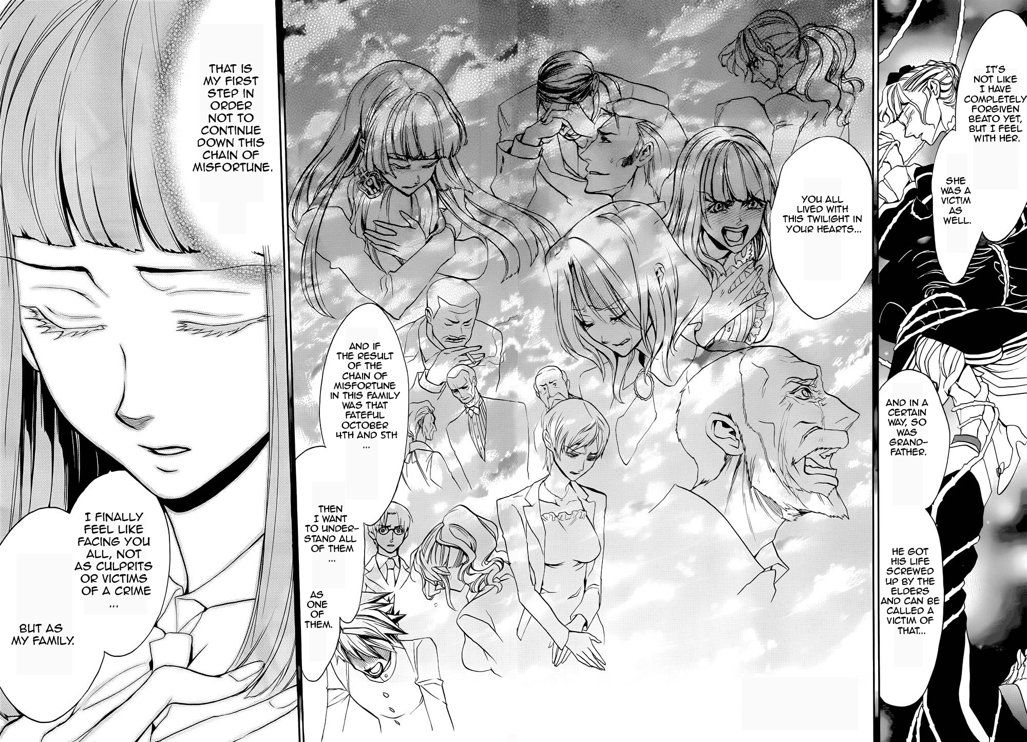 Umineko no Naku Koro ni Chiru Episode 8: Twilight of the Golden Witch Chapter 26.2 page 10 - Chapter 26 v2 : Ultimatum