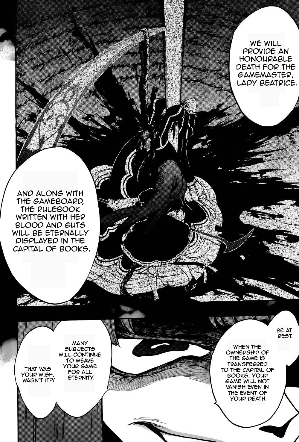 Umineko no Naku Koro ni Chiru Episode 8: Twilight of the Golden Witch Chapter 26.2 page 39 - Chapter 26 v2 : Ultimatum