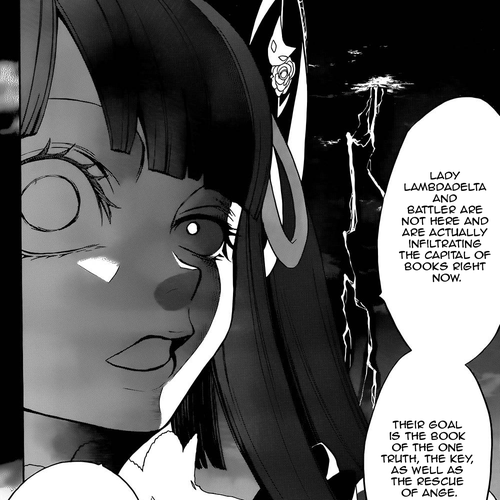 Umineko no Naku Koro ni Chiru Episode 8: Twilight of the Golden Witch Chapter 27 v2 : Detective cover