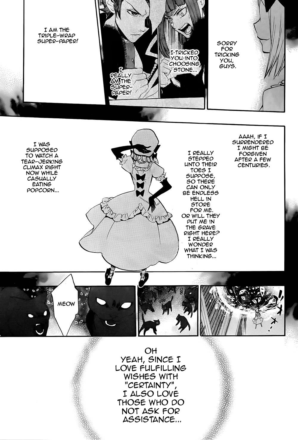 Umineko no Naku Koro ni Chiru Episode 8: Twilight of the Golden Witch Chapter 28.2 page 36 - Chapter 28 v2 : Opening of the battle