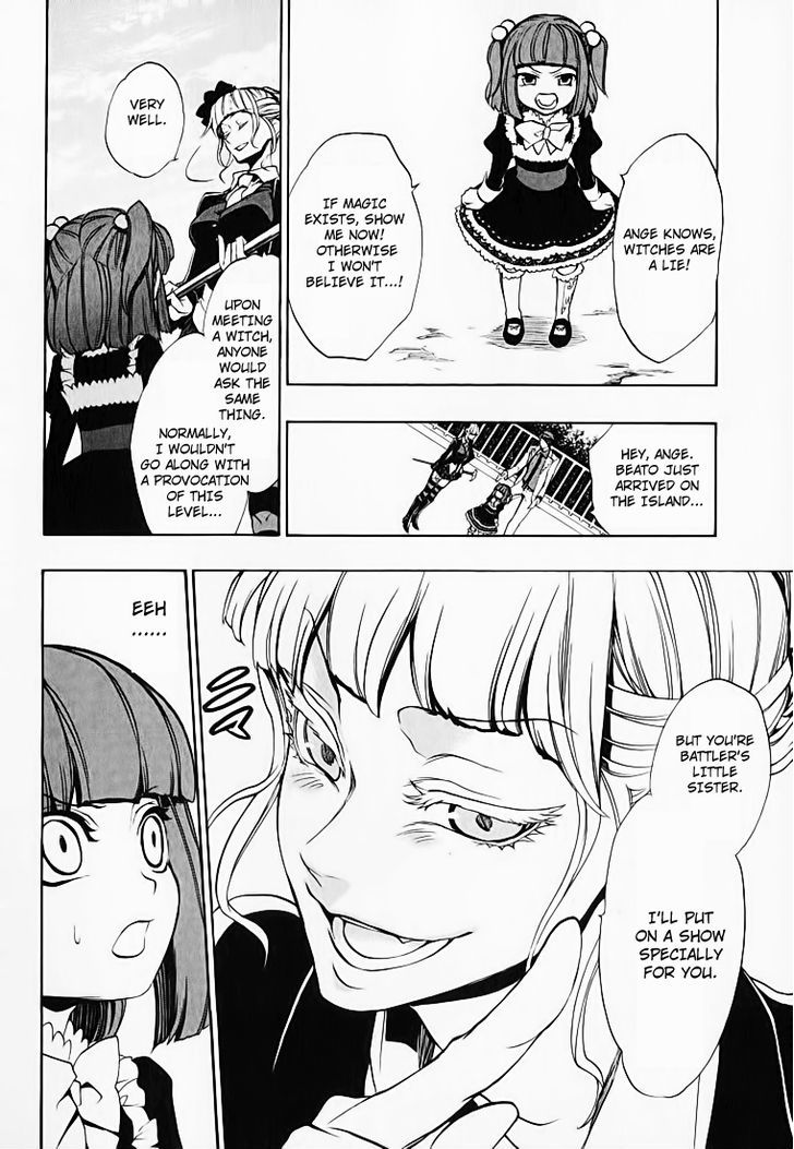 Umineko no Naku Koro ni Chiru Episode 8: Twilight of the Golden Witch Chapter 3 page 11 - Chapter 3 : Restoration of the Golden